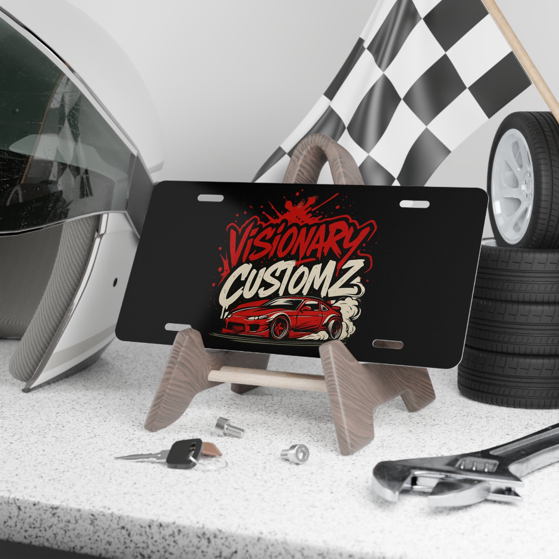Custom Vanity Plate for Car Enthusiasts, Personalized License Plate for Unique Vehicles, Great Gift for Birthdays, Auto Shows, and [...]