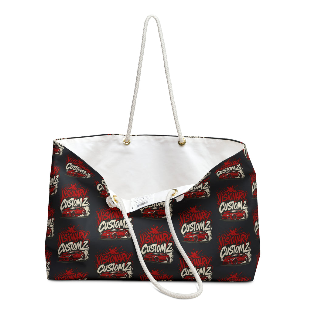 Weekender Bag for Adventure Lovers, Travel Tote, Gym Bag, Beach Bag, Personalized Gift for Travelers