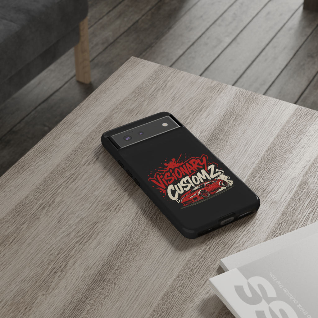 Visionary Customz Phone Case, Car Lover Accessory, Gift for Auto Enthusiasts, Customizable Phone Protection, Birthday Gift Idea