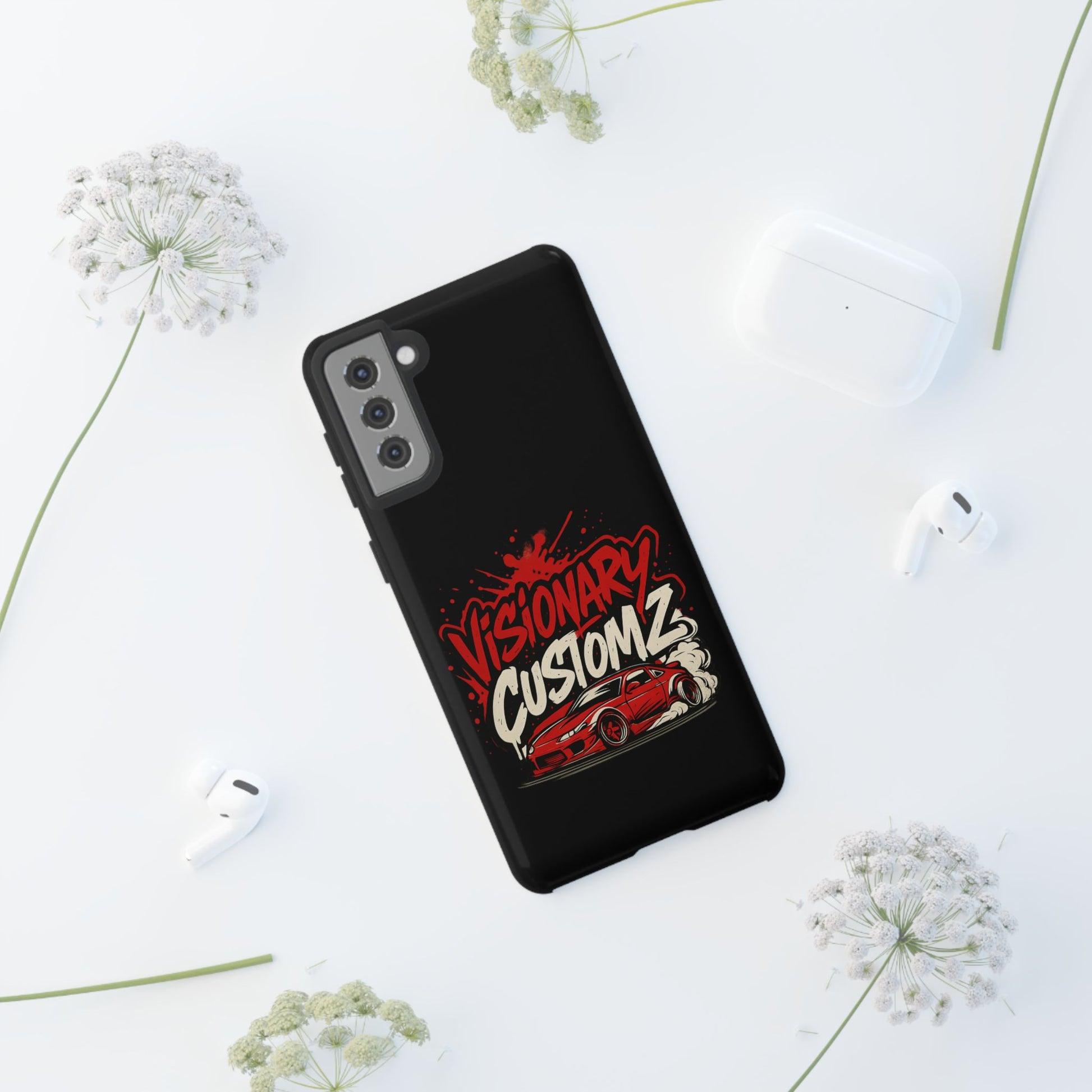 Visionary Customz Phone Case, Car Lover Accessory, Gift for Auto Enthusiasts, Customizable Phone Protection, Birthday Gift Idea