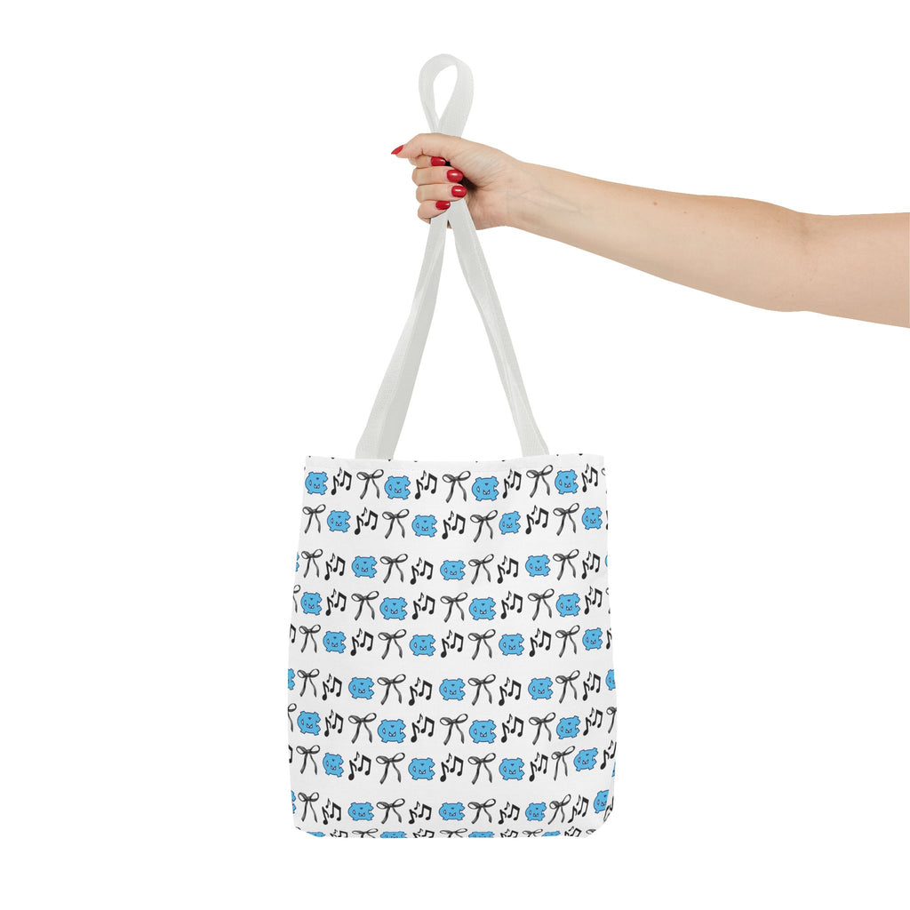 Cute Patterned Tote Bag for McMinn Central Lovers, Reusable Shopping Bag, Gift for Crafters, Handmade Tote, Eco-Friendly Bag