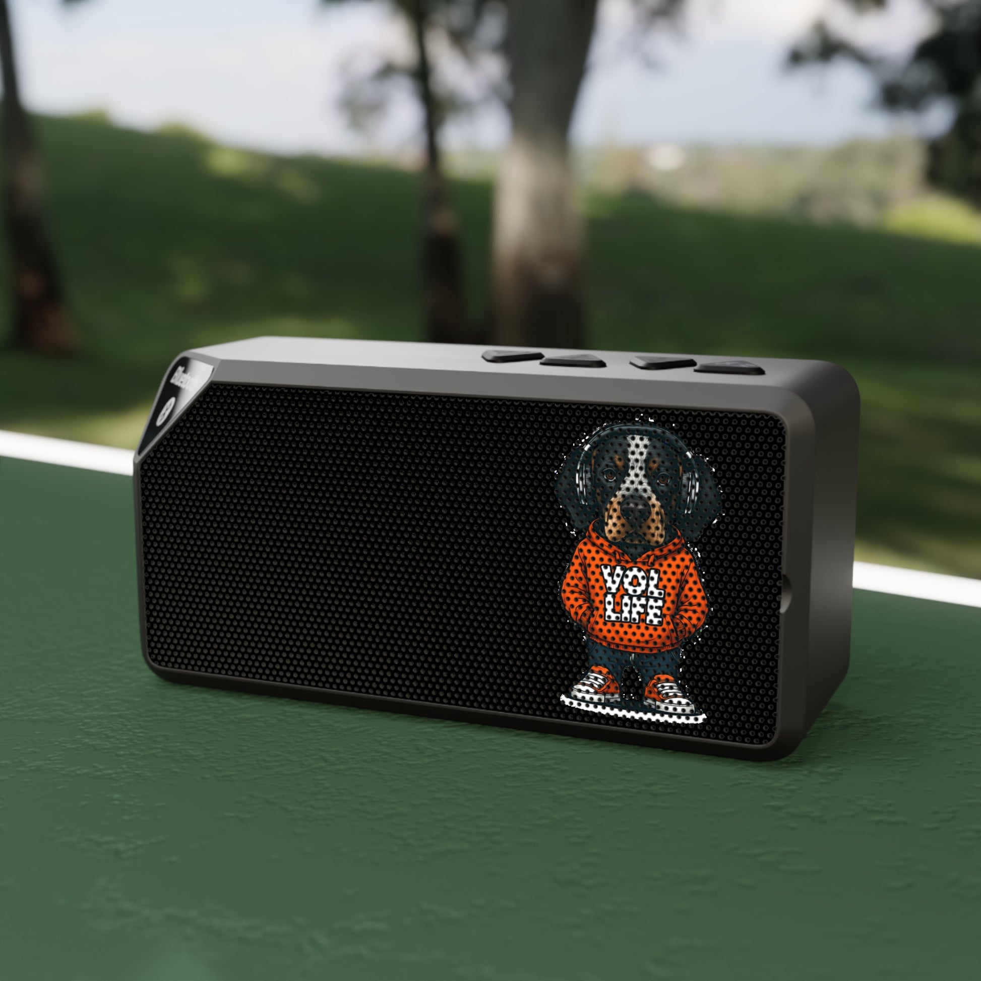 Bluetooth Speaker with Fun VOL  Design, Speaker Gifts for Dog Lovers, Portable Sound System, Unique Home Decor, Personalized Tech Gadgets