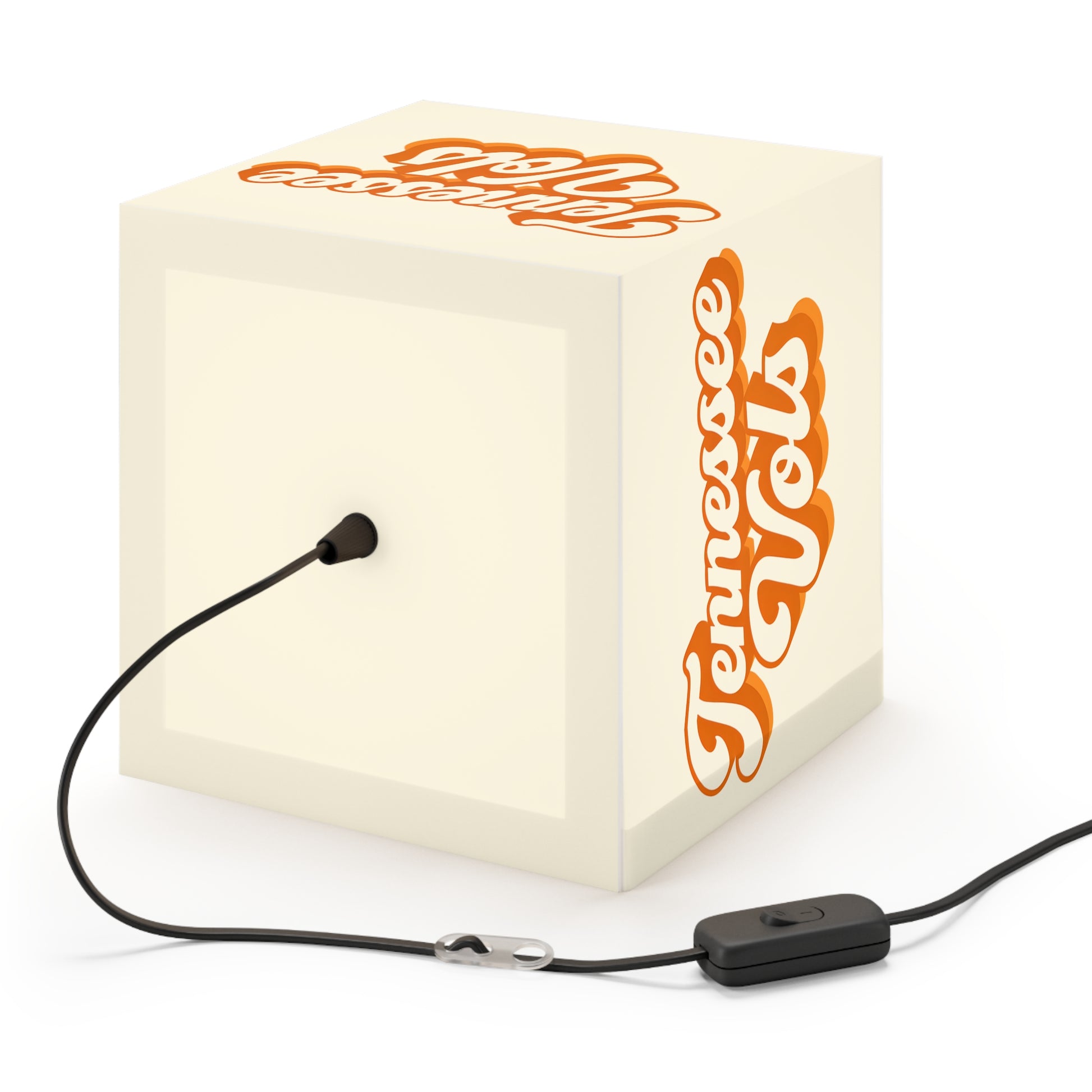Tennessee Vols Light Cube Lamp | Sports Lighting, Home Decor, College Gifts, Fan Merchandise, Unique Room Accent