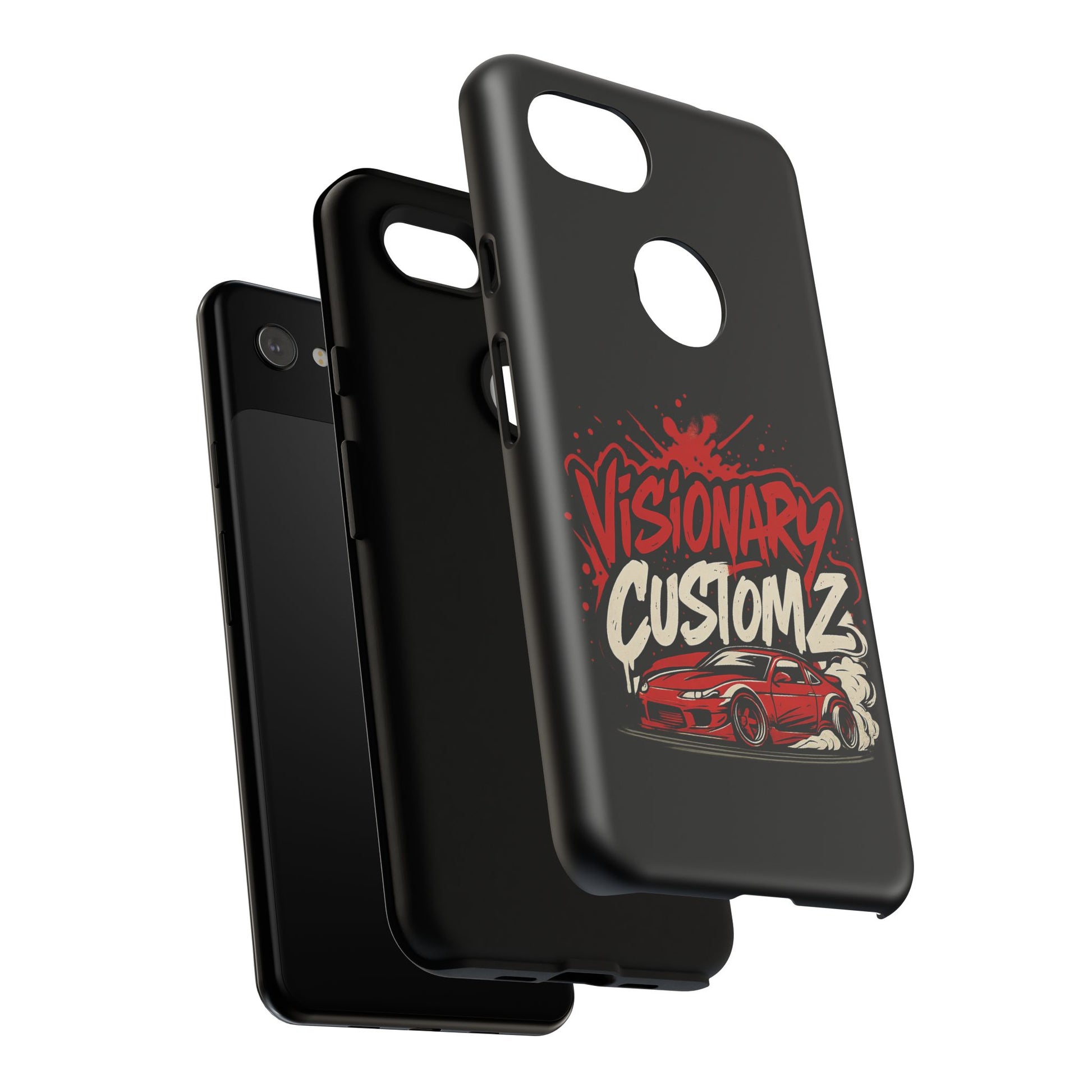 Visionary Customz Phone Case, Car Lover Accessory, Gift for Auto Enthusiasts, Customizable Phone Protection, Birthday Gift Idea