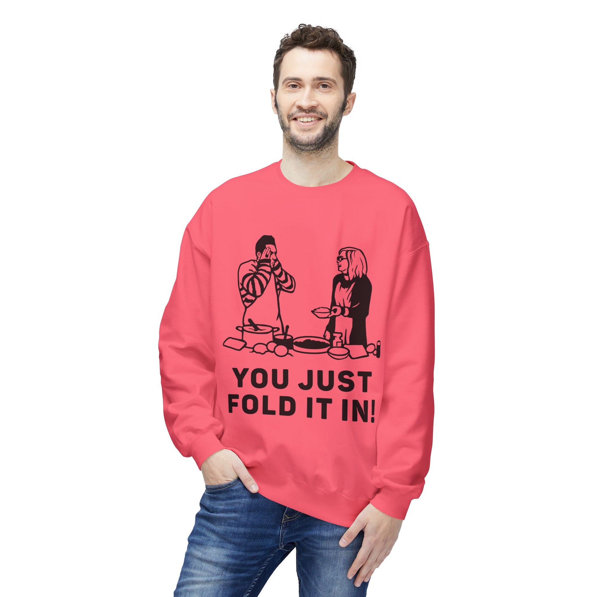 Schitts Creek David Humorous Cooking Sweatshirt, Cozy Sweatshirt for Food Lovers & Friends, Funny Gift for Culinary Fans, Perfect for Home & Holidays