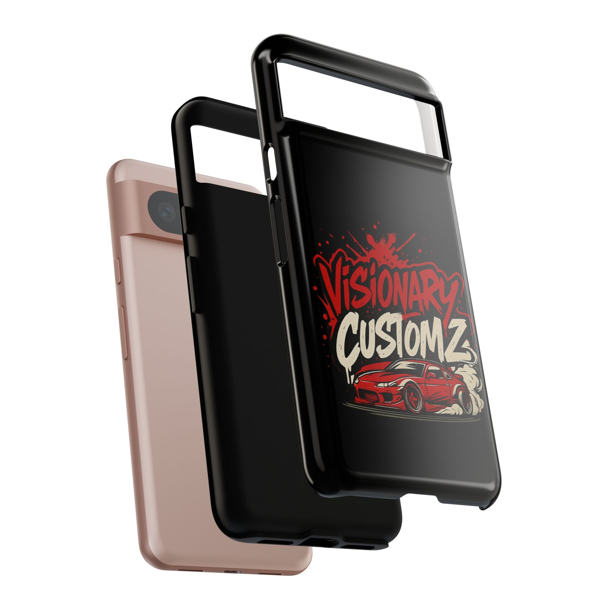Visionary Customz Phone Case, Car Lover Accessory, Gift for Auto Enthusiasts, Customizable Phone Protection, Birthday Gift Idea