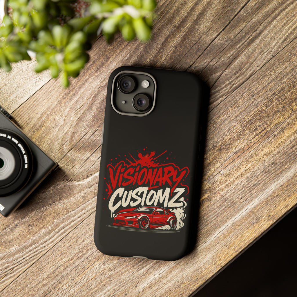 Visionary Customz Phone Case, Car Lover Accessory, Gift for Auto Enthusiasts, Customizable Phone Protection, Birthday Gift Idea