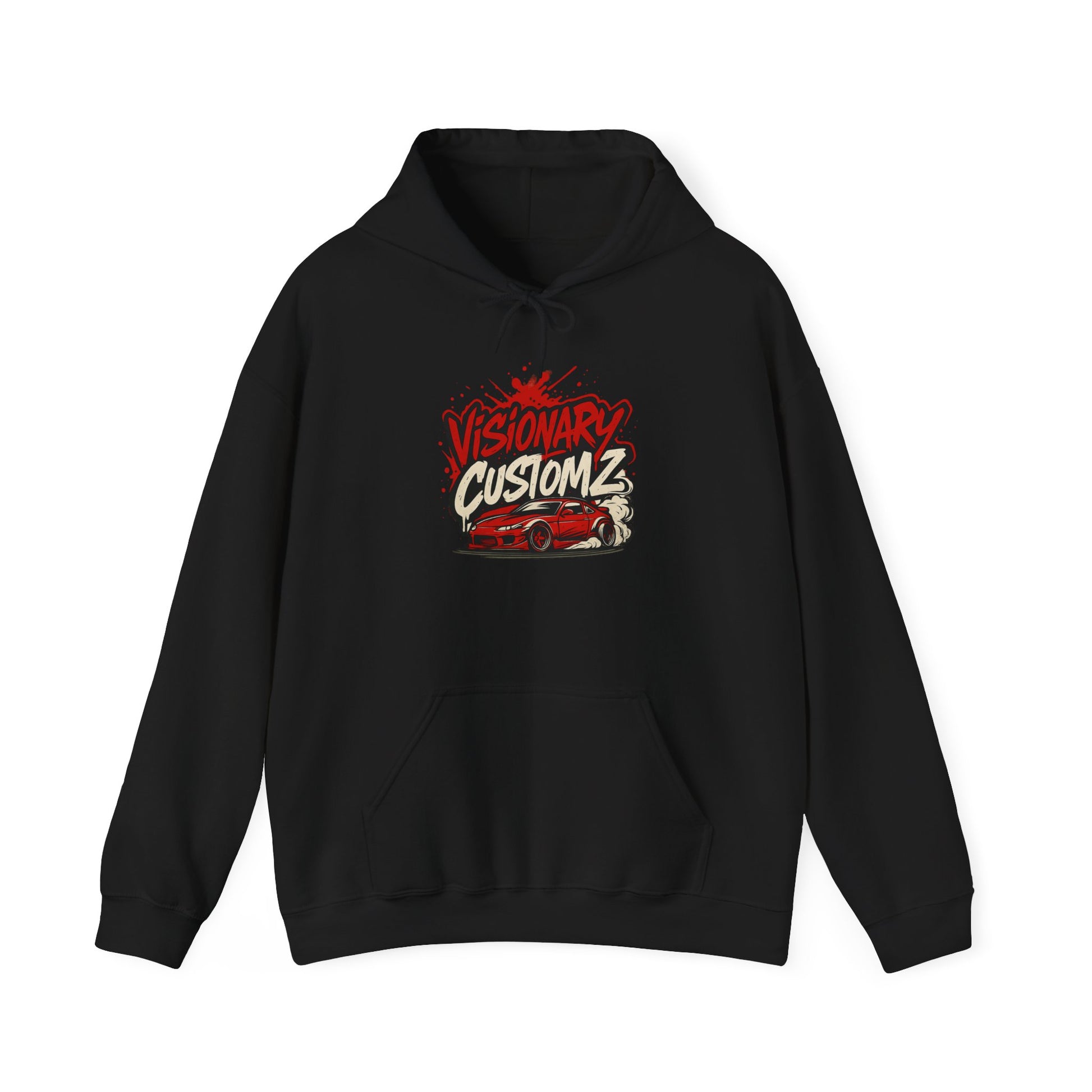 Visionary Customz Hooded Sweatshirt for Car Enthusiasts, Vintage Style Hoodie, Gift for Auto Lovers, Unisex Sweatshirt for All [...]