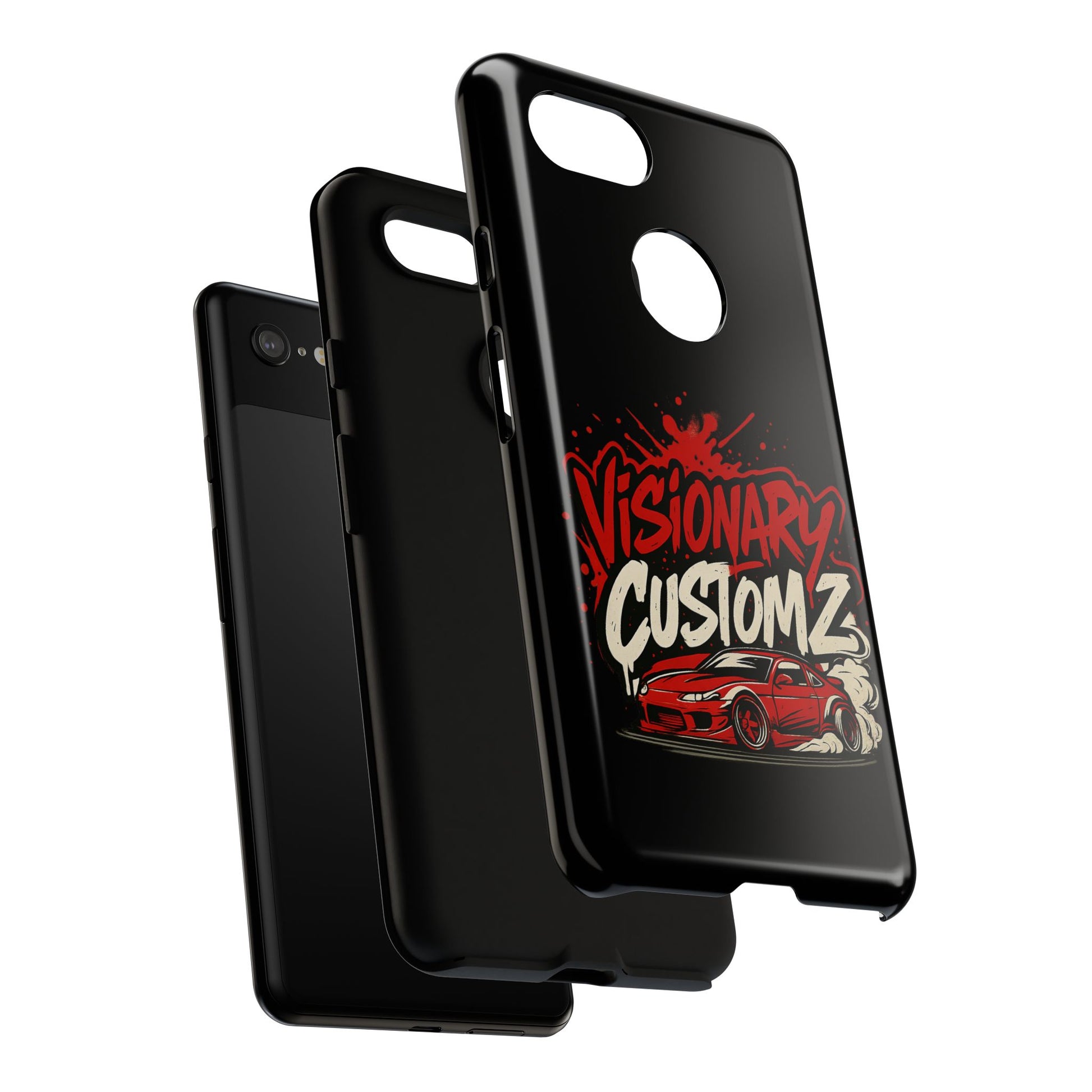 Visionary Customz Phone Case, Car Lover Accessory, Gift for Auto Enthusiasts, Customizable Phone Protection, Birthday Gift Idea