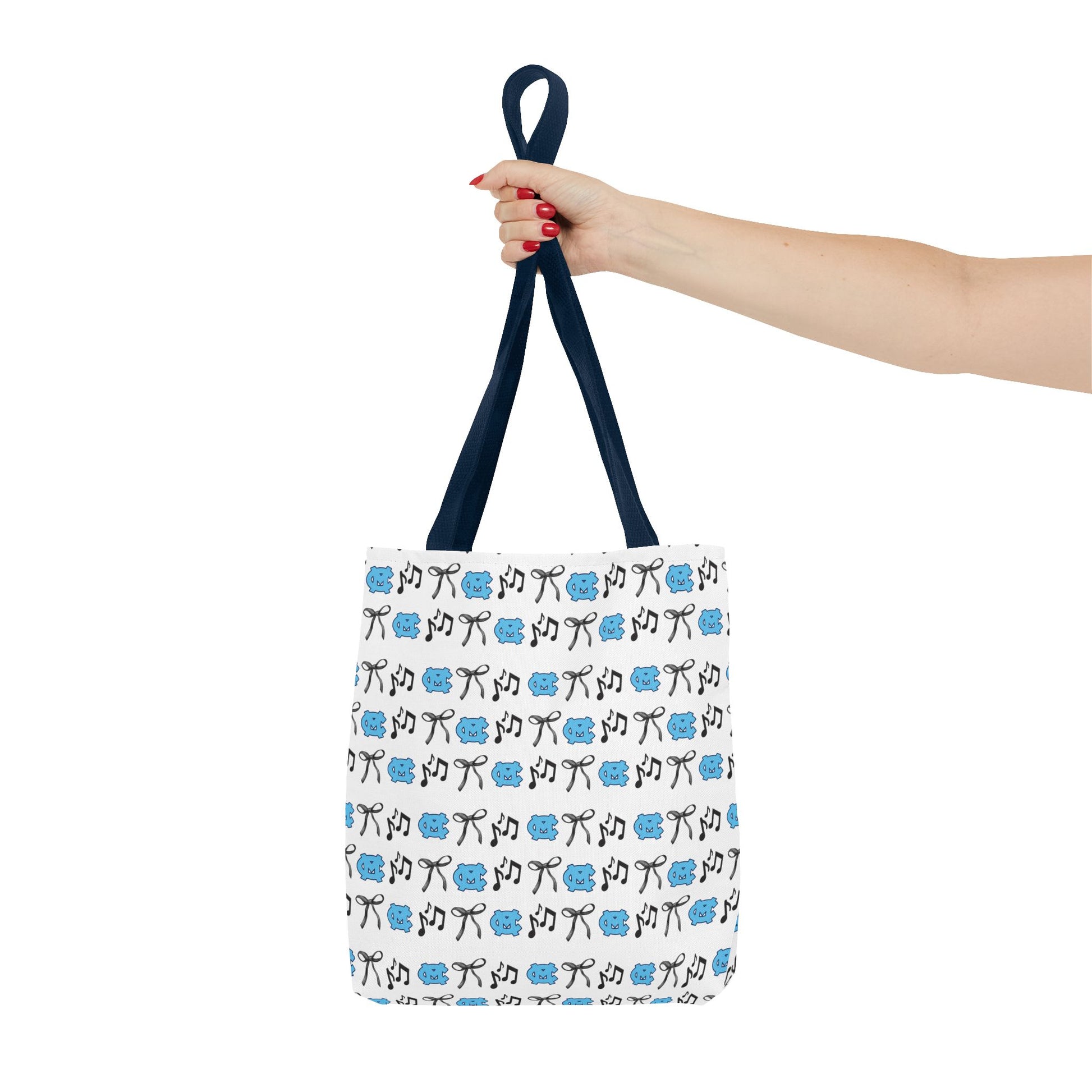 Cute Patterned Tote Bag for McMinn Central Lovers, Reusable Shopping Bag, Gift for Crafters, Handmade Tote, Eco-Friendly Bag