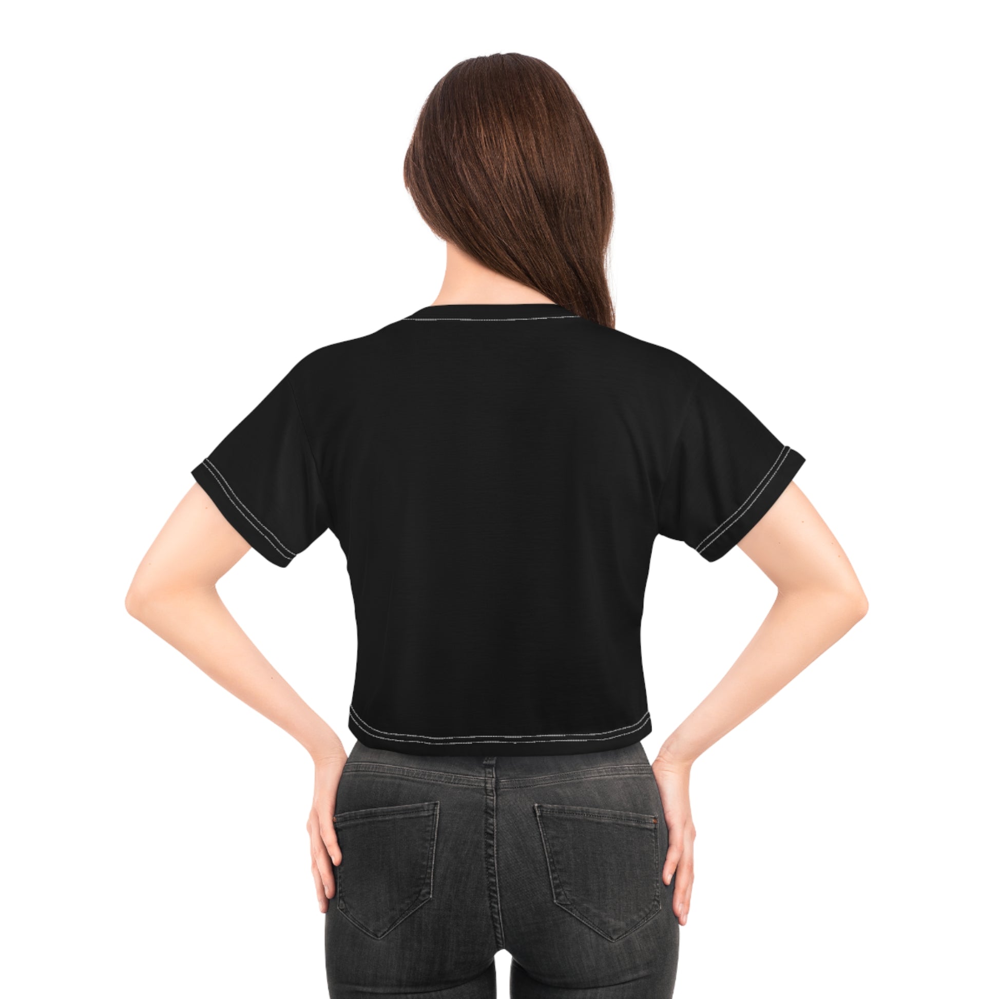 Visionary Customz Crop Tee - Fashionable Streetwear for Car Lovers, Ideal Gift for Birthdays, Fashion Statement, Unique Style, Trendy