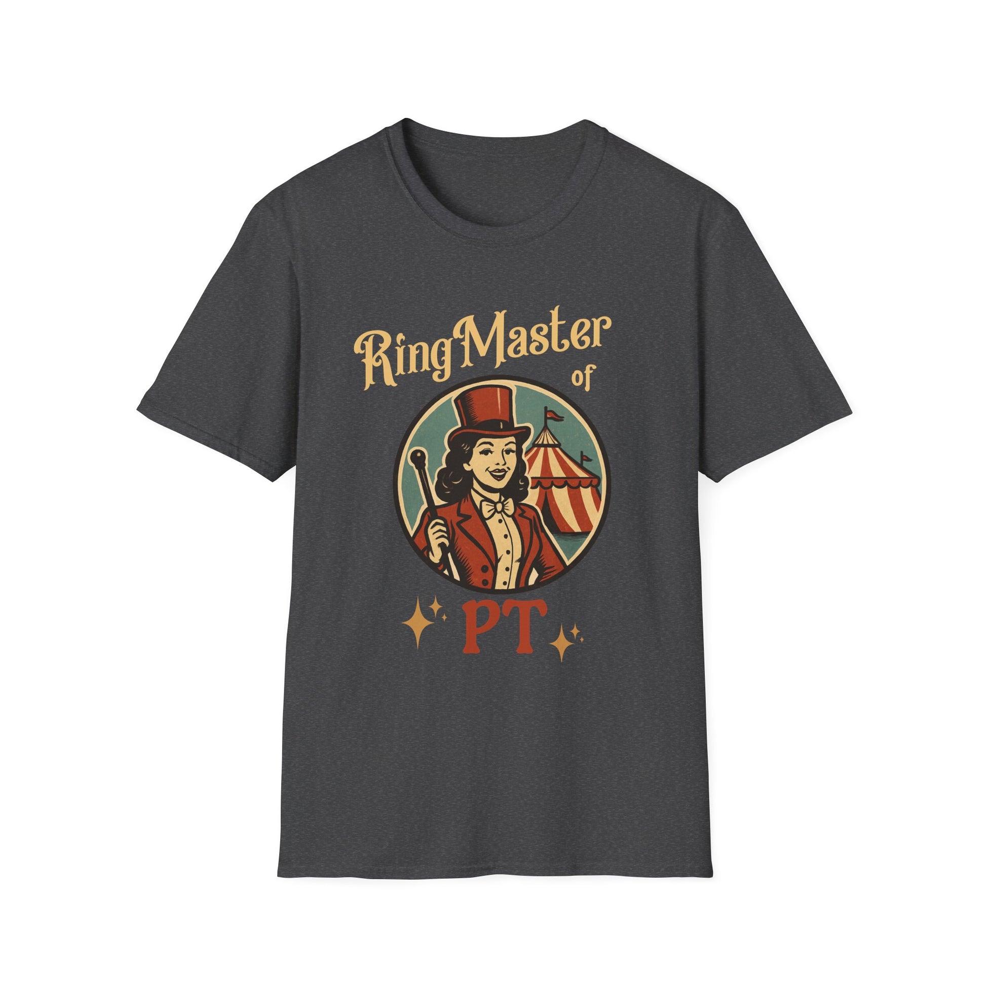 Vintage Ringmaster T-Shirt, Circus Shirt, Unisex Tee, Carnival Style, Fun Graphic Top, Festival Apparel
