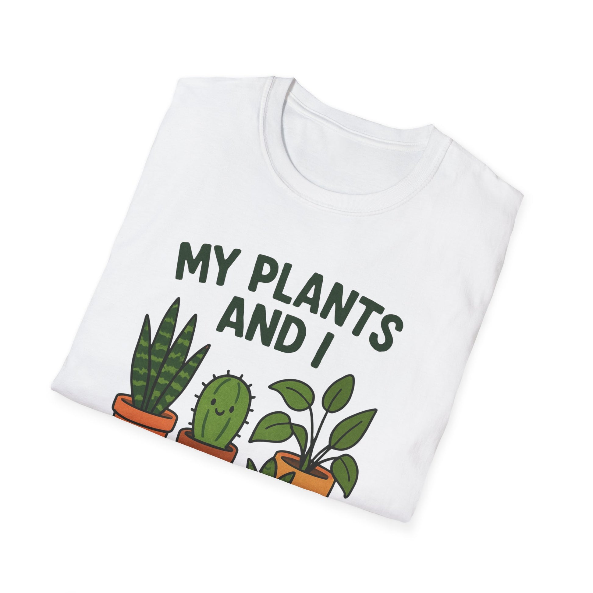 My Plants and I Talk Shit About You T-Shirt, Funny Plant Lover Tee, Gift for Gardeners, Unisex Softstyle Shirt, Plant Mom Gift, [...]