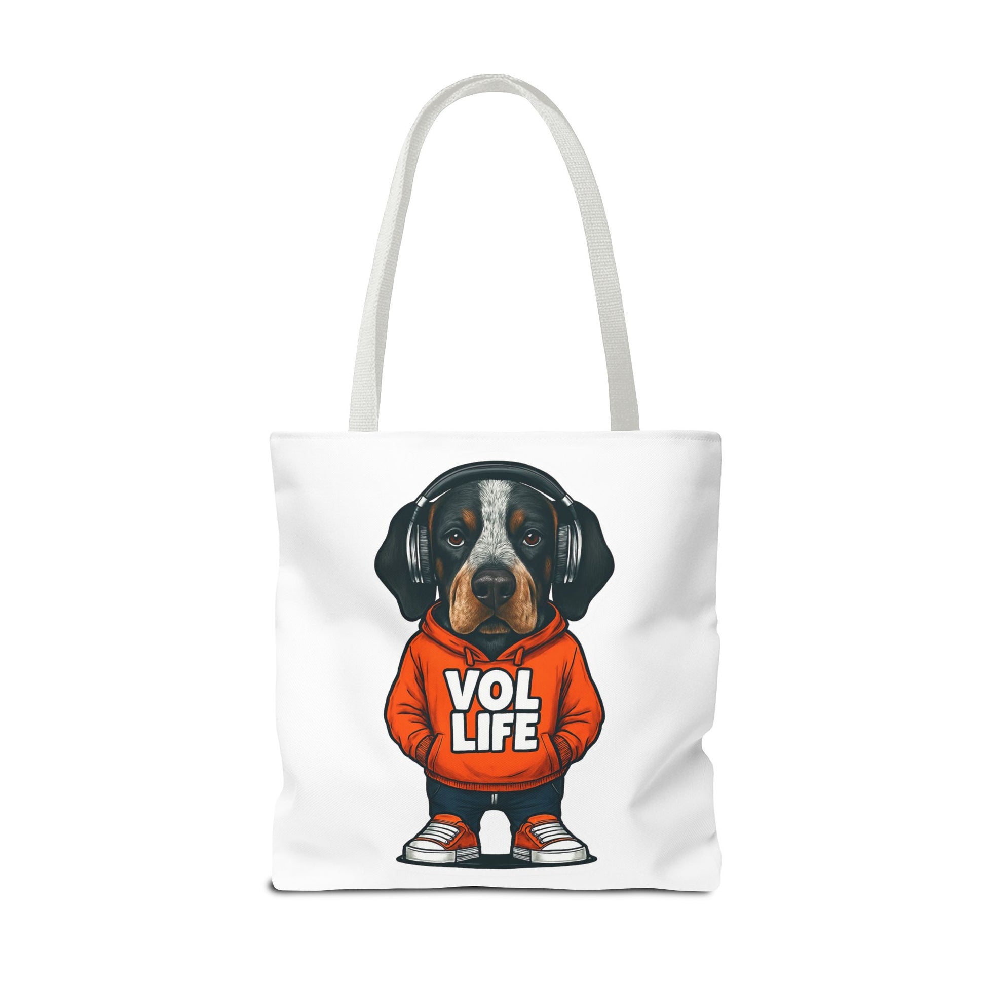 Vol Life Dog Tote Bag, Cute Dog Lover Bag, Funny Pet Tote, Funny Gift for Dog Parents, Dog Mom Gift, AOP Dog Tote