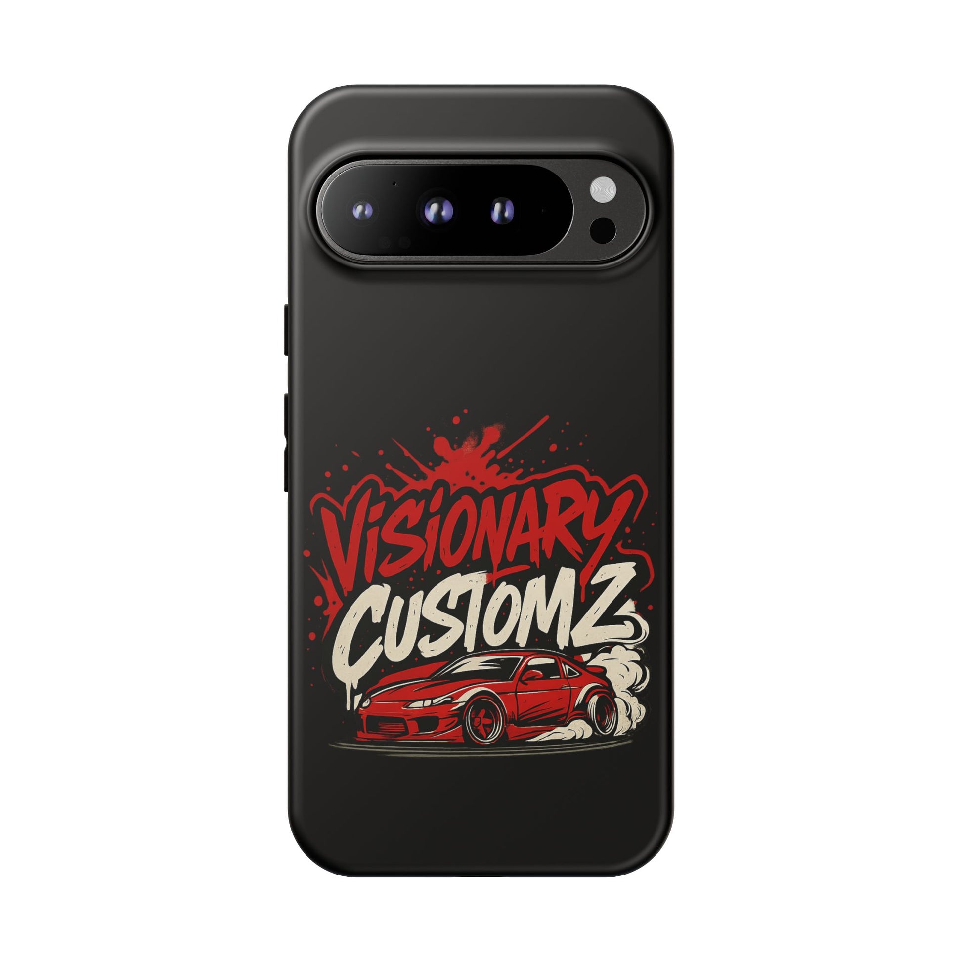 Visionary Customz Phone Case, Car Lover Accessory, Gift for Auto Enthusiasts, Customizable Phone Protection, Birthday Gift Idea