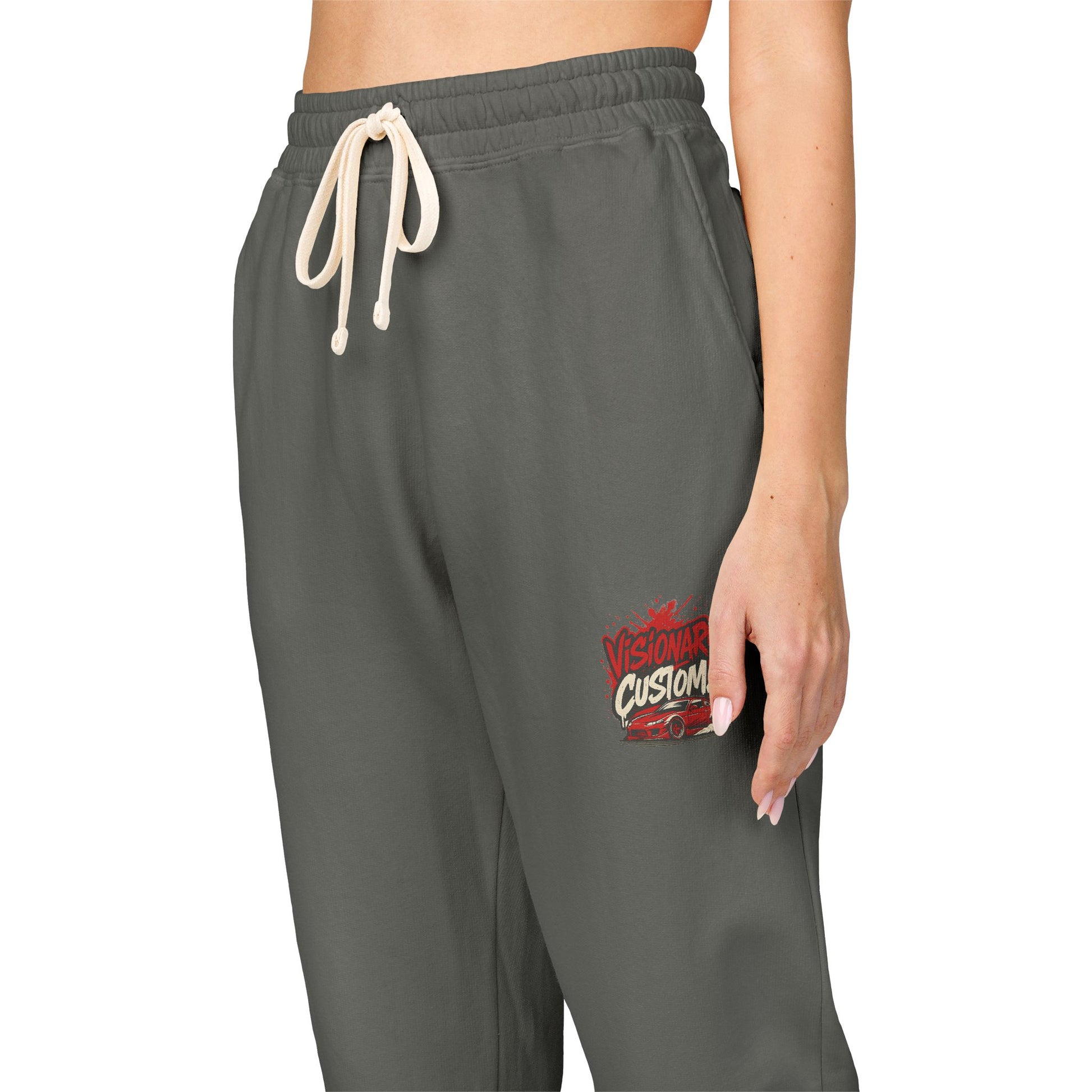 Cozy Unisex Fleece Sweatpants with Artistic Design | Casual Loungewear, Comfortable Joggers, Gift for Him/Her, Relaxation Pants, [...]
