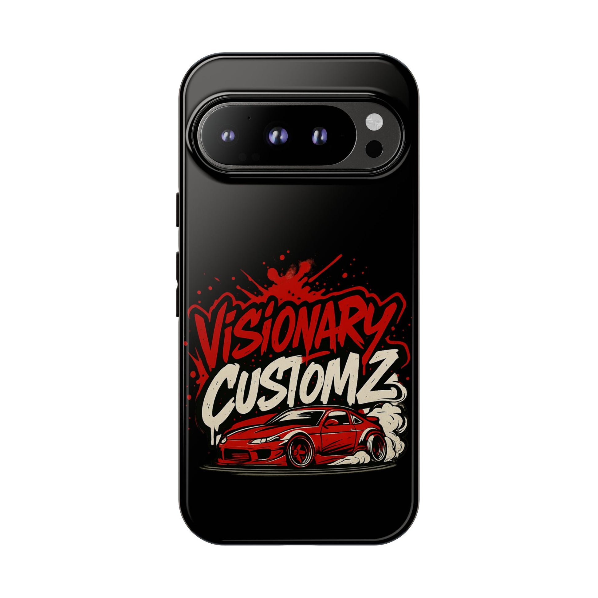 Visionary Customz Phone Case, Car Lover Accessory, Gift for Auto Enthusiasts, Customizable Phone Protection, Birthday Gift Idea