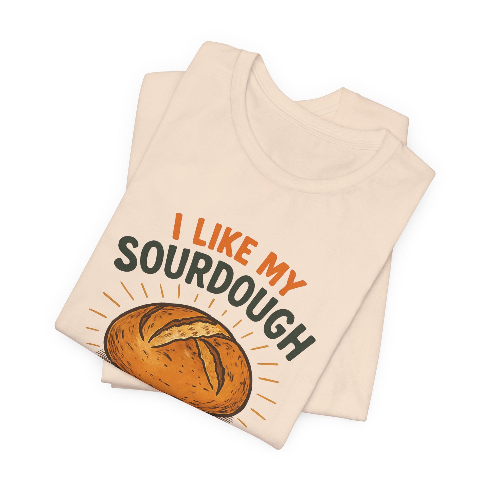 Funny Sourdough Jesus Tee, Unisex T-Shirt, Casual Wear, Baking Gift, Easter Shirt, Humor Clothing, Foodie Apparel
