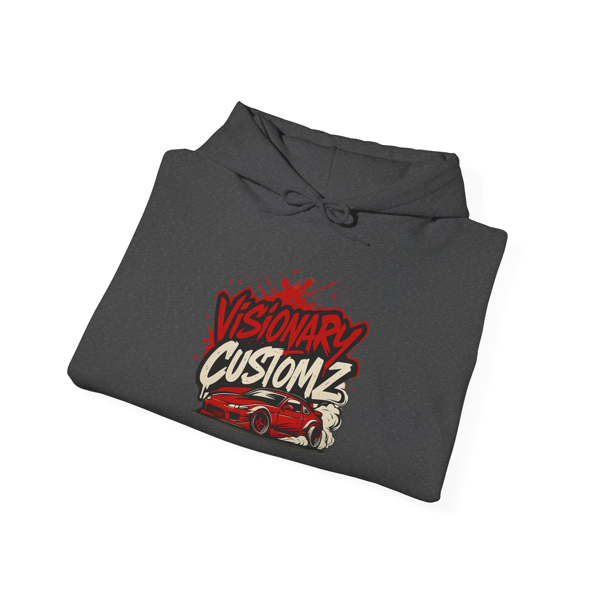 Visionary Customz Hooded Sweatshirt for Car Enthusiasts, Vintage Style Hoodie, Gift for Auto Lovers, Unisex Sweatshirt for All [...]