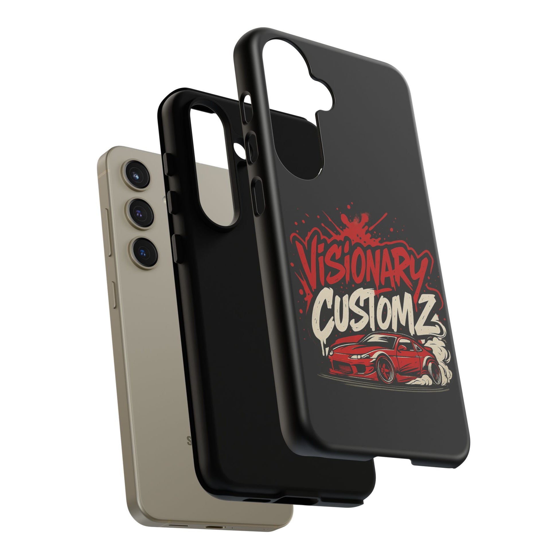 Visionary Customz Phone Case, Car Lover Accessory, Gift for Auto Enthusiasts, Customizable Phone Protection, Birthday Gift Idea