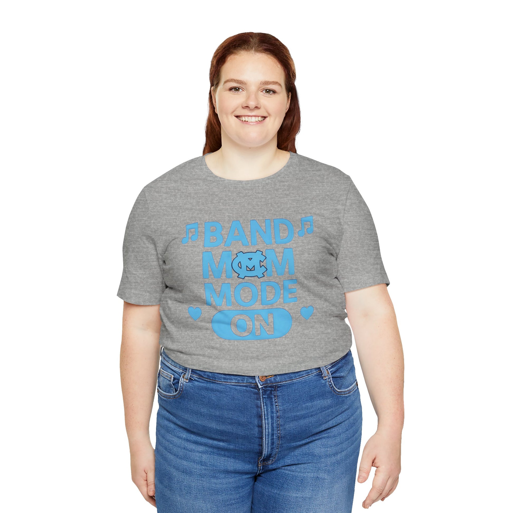 Band Mom Mode On Tee - Unisex Jersey Shirt for Music Lovers, Perfect for Concerts, Band Events, Gift for Moms, Music Enthusiasts