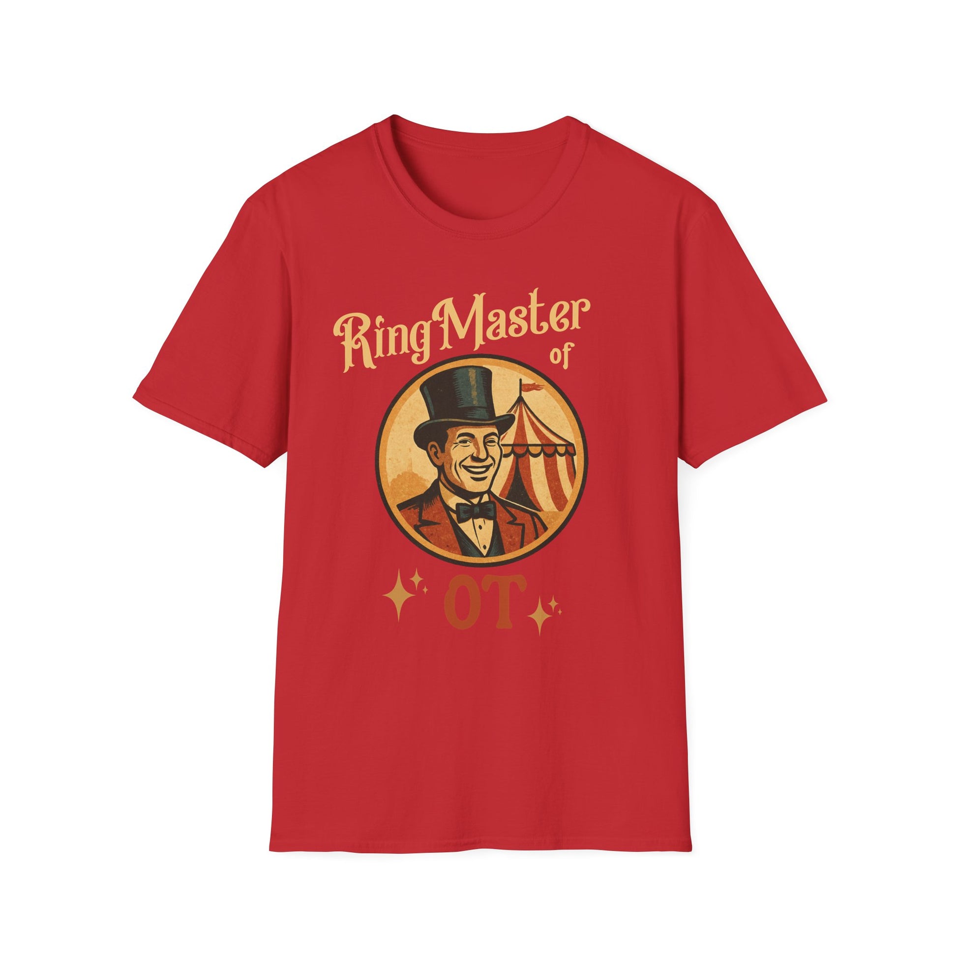 Vintage Ringmaster T-Shirt, Unisex Circus Tee, Retro Carnival Top, Fun Showman Shirt, Gift for Circus Lovers