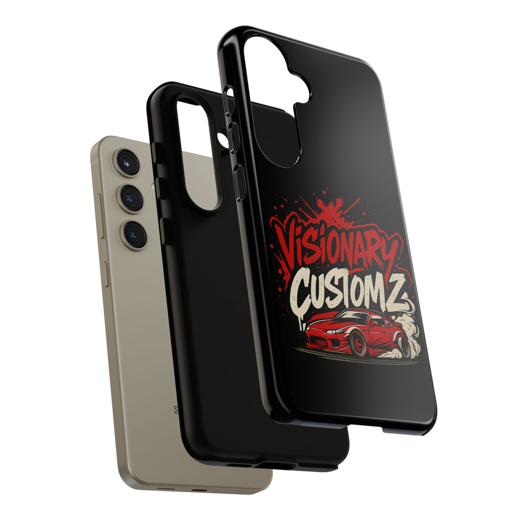 Visionary Customz Phone Case, Car Lover Accessory, Gift for Auto Enthusiasts, Customizable Phone Protection, Birthday Gift Idea