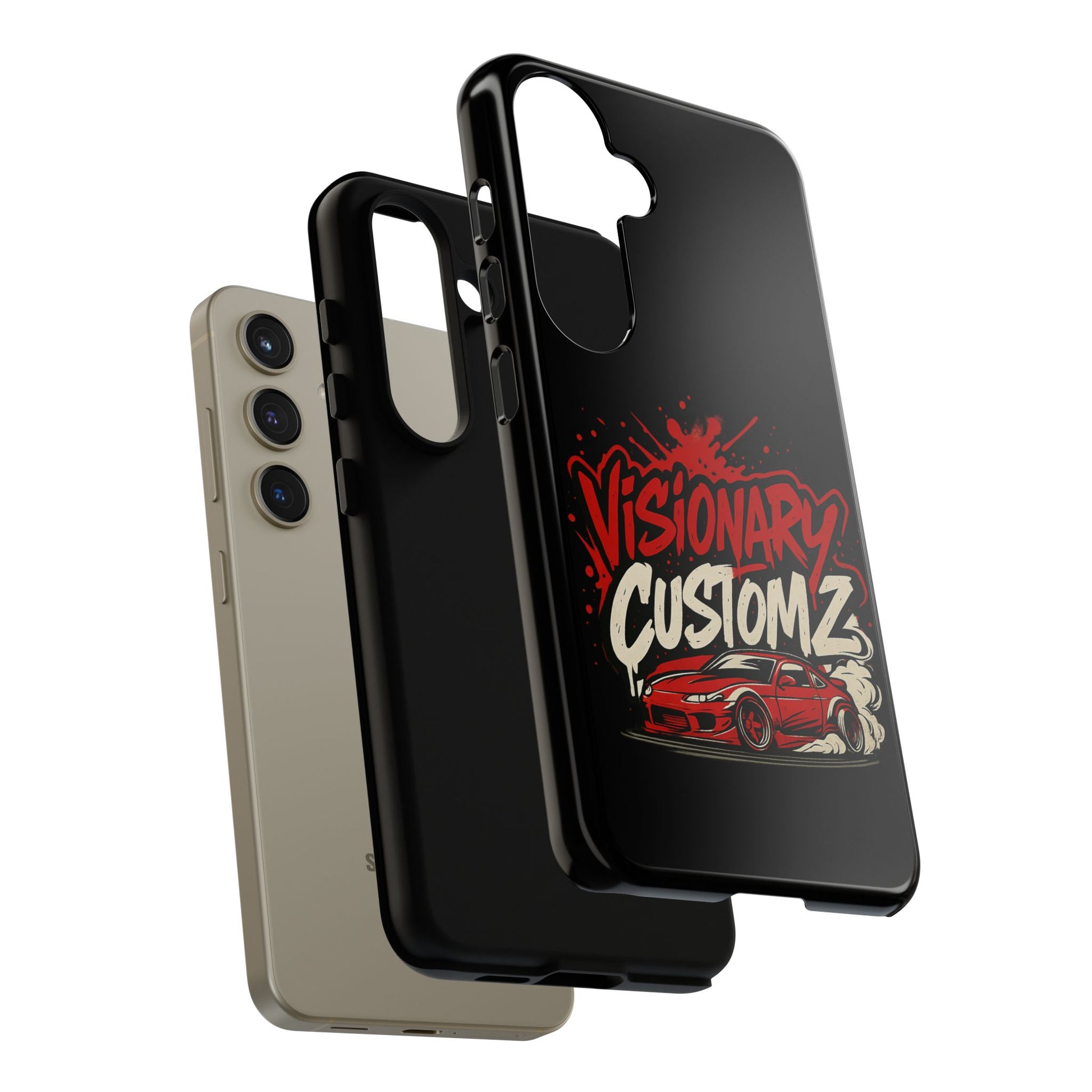 Visionary Customz Phone Case, Car Lover Accessory, Gift for Auto Enthusiasts, Customizable Phone Protection, Birthday Gift Idea