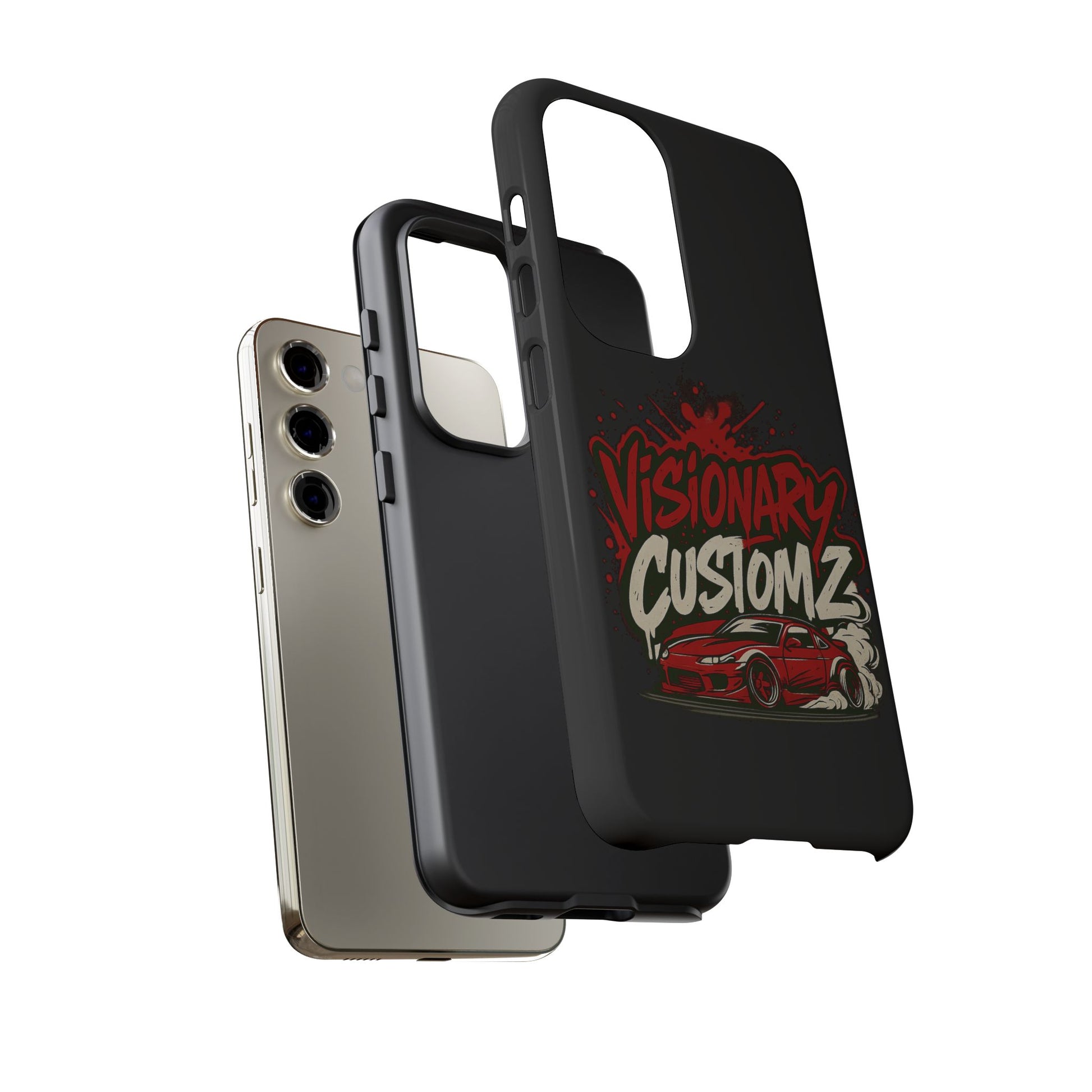 Visionary Customz Phone Case, Car Lover Accessory, Gift for Auto Enthusiasts, Customizable Phone Protection, Birthday Gift Idea