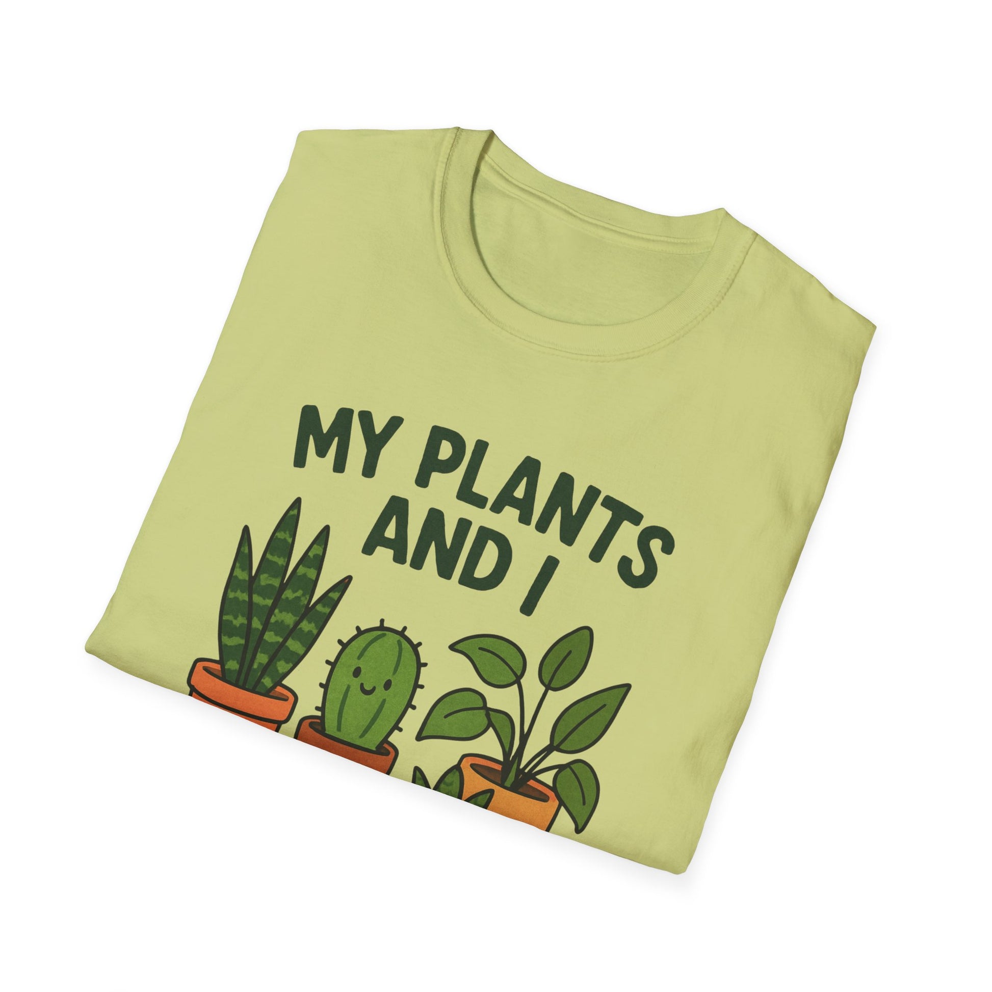 My Plants and I Talk Shit About You T-Shirt, Funny Plant Lover Tee, Gift for Gardeners, Unisex Softstyle Shirt, Plant Mom Gift, [...]