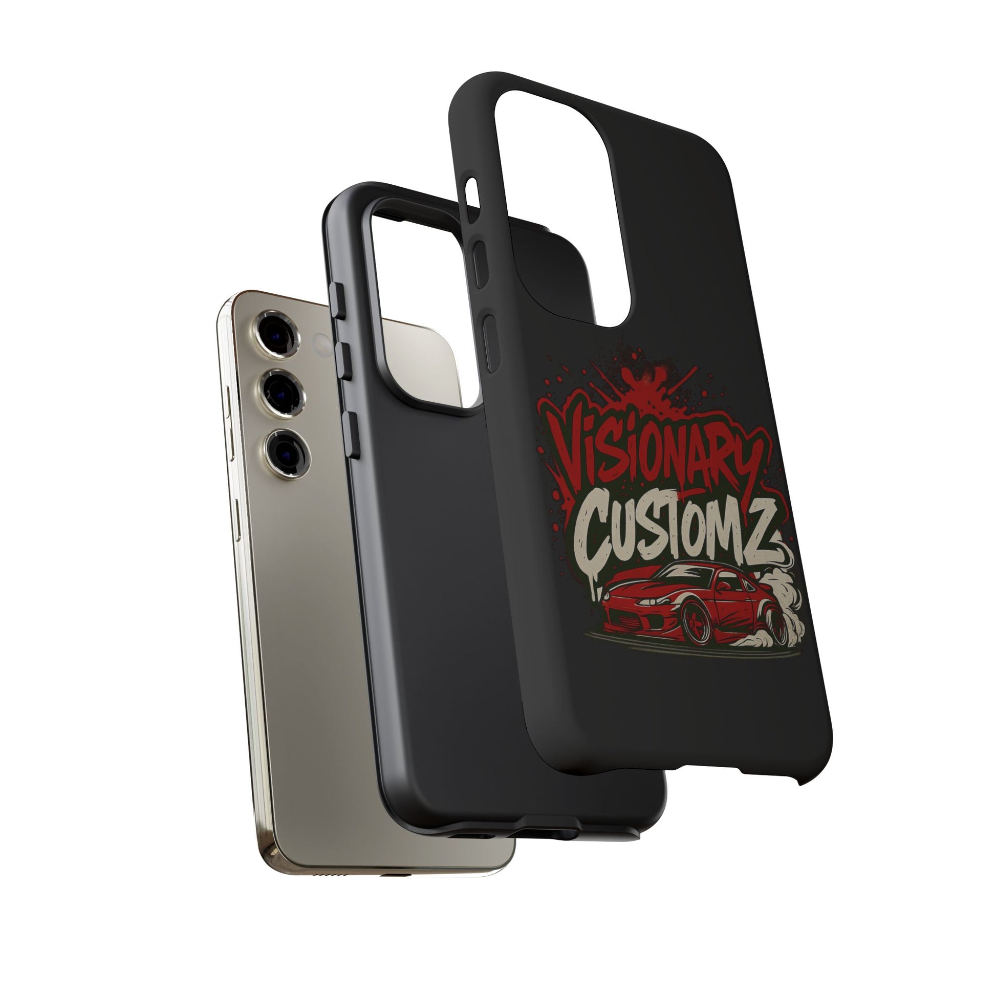 Visionary Customz Phone Case, Car Lover Accessory, Gift for Auto Enthusiasts, Customizable Phone Protection, Birthday Gift Idea