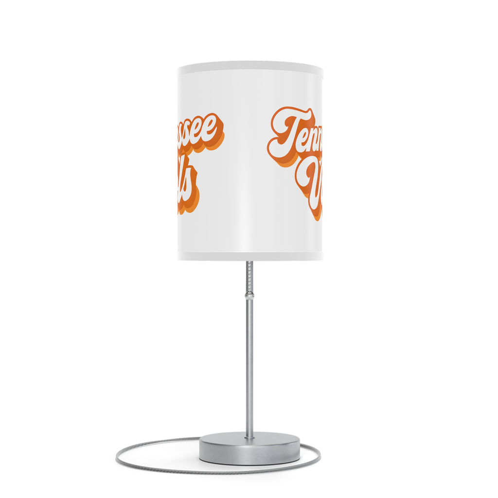 Tennessee Vols Table Lamp, Home Decor, Sports Fan Gift, College Lamp, Unique Nightstand Light, Room Decoration, Tennessee Volunteers