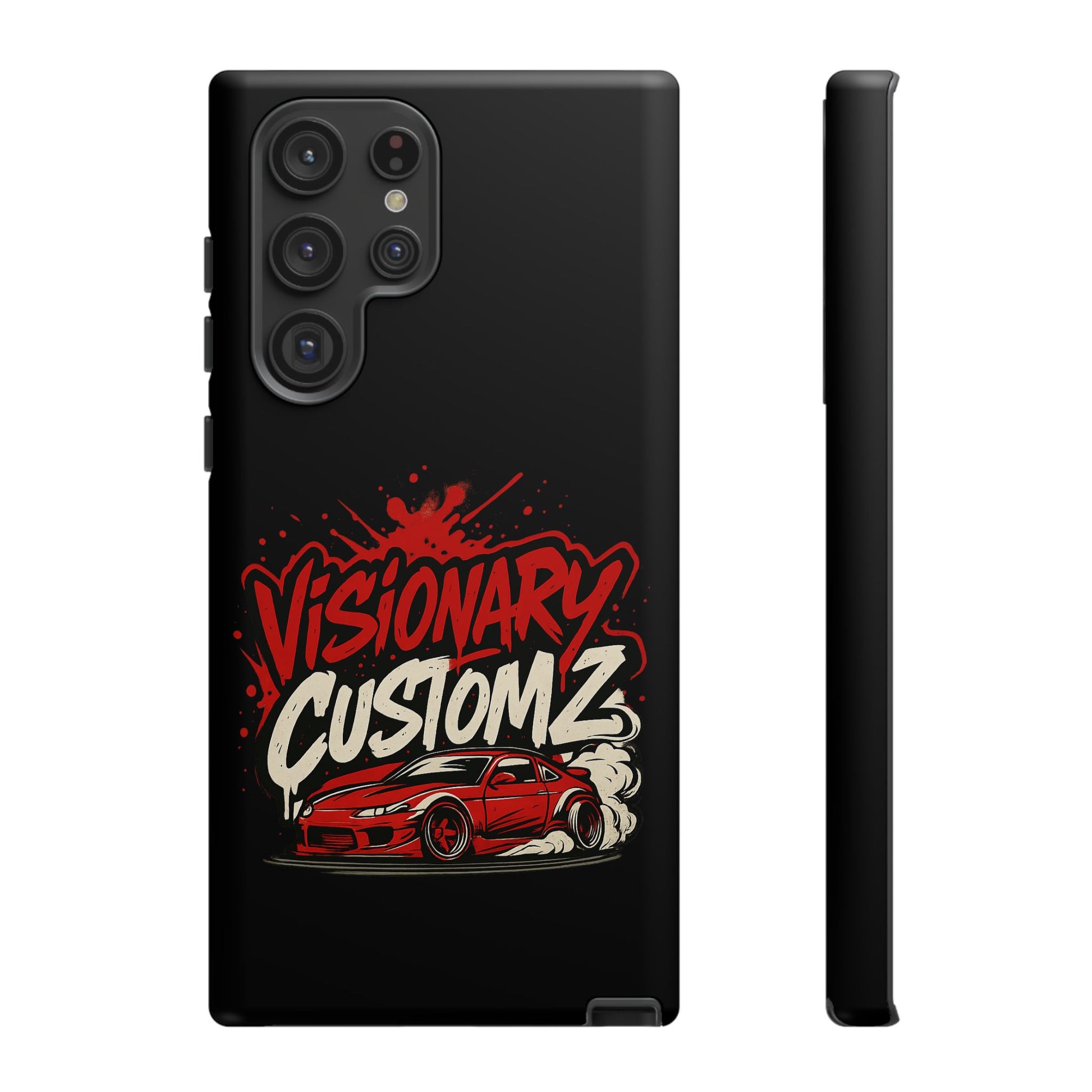Visionary Customz Phone Case, Car Lover Accessory, Gift for Auto Enthusiasts, Customizable Phone Protection, Birthday Gift Idea