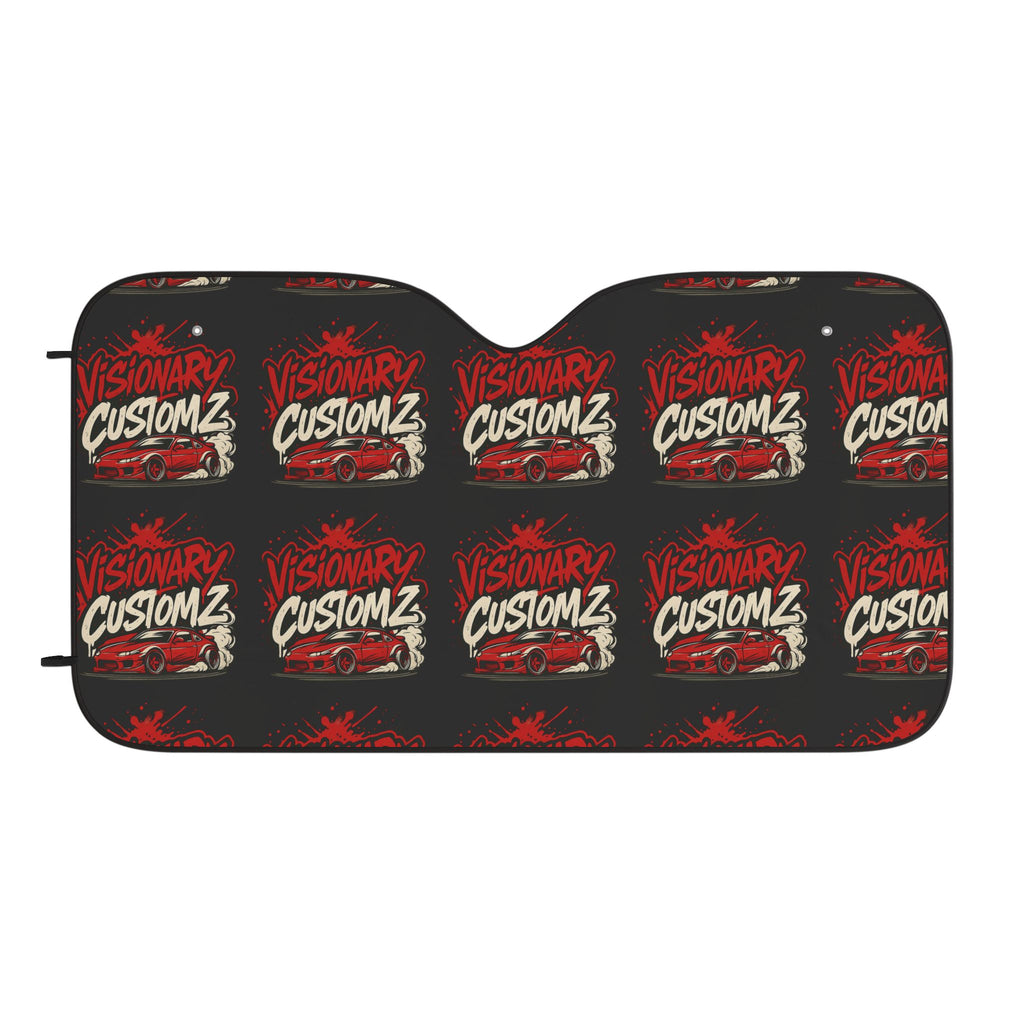 Custom Car Sun Shades - Visionary Customz, Auto Accessories, UV Protection, Summer Essentials, Car Interior Style, Gifts for Car Lovers