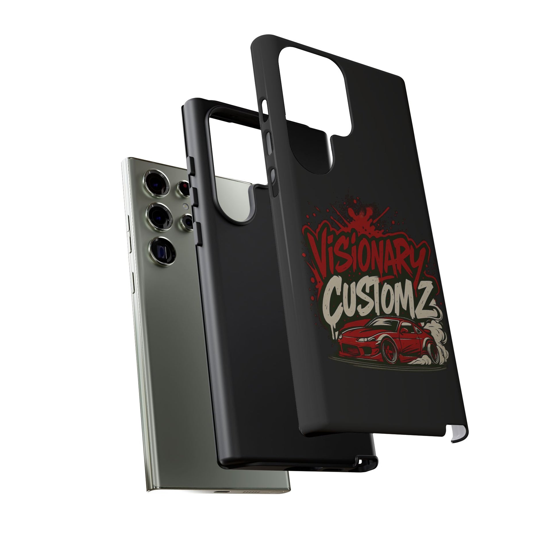Visionary Customz Phone Case, Car Lover Accessory, Gift for Auto Enthusiasts, Customizable Phone Protection, Birthday Gift Idea