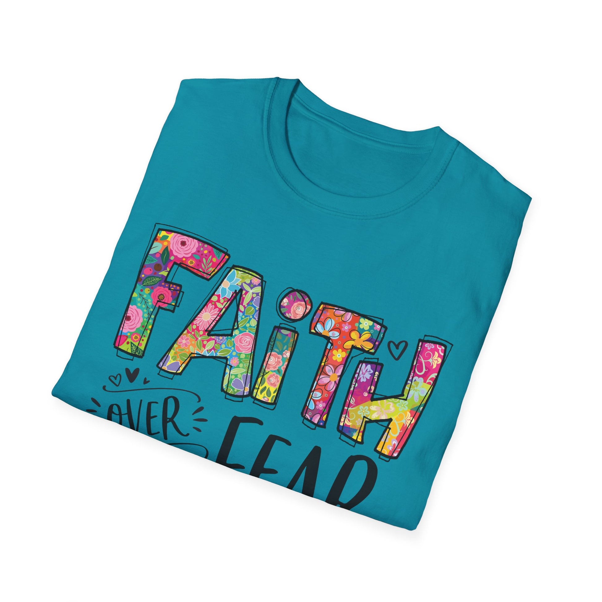 Colorful Christian Faith Unisex T-Shirt