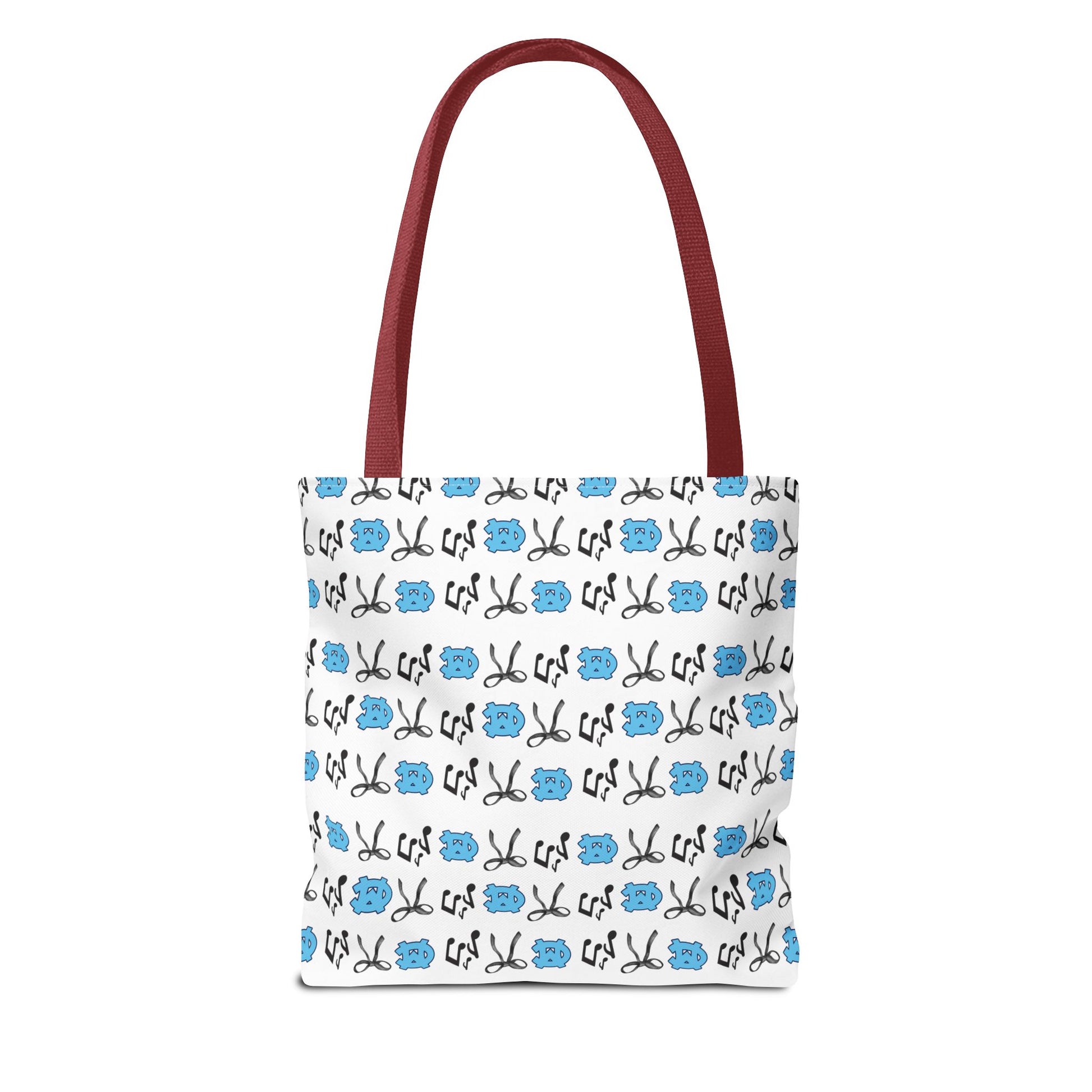 Cute Patterned Tote Bag for McMinn Central Lovers, Reusable Shopping Bag, Gift for Crafters, Handmade Tote, Eco-Friendly Bag