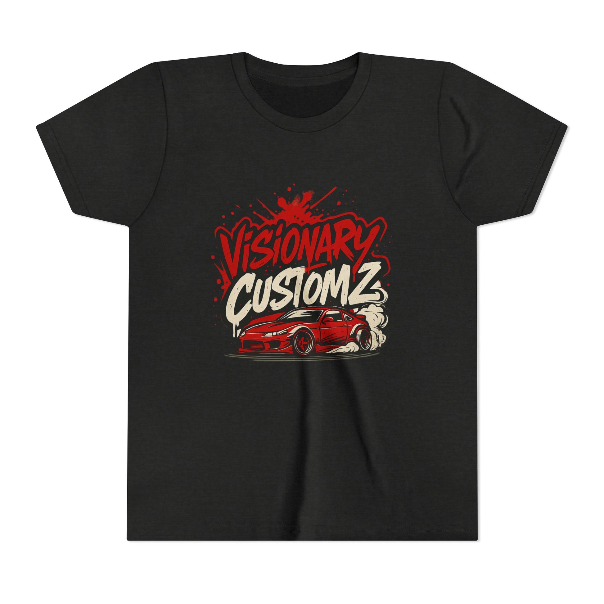 Visionary Custom Youth Tee - Cool Car Graphic, Gift for Young Car Enthusiasts, Birthday Shirt, Customizable Apparel, Automotive Fashion