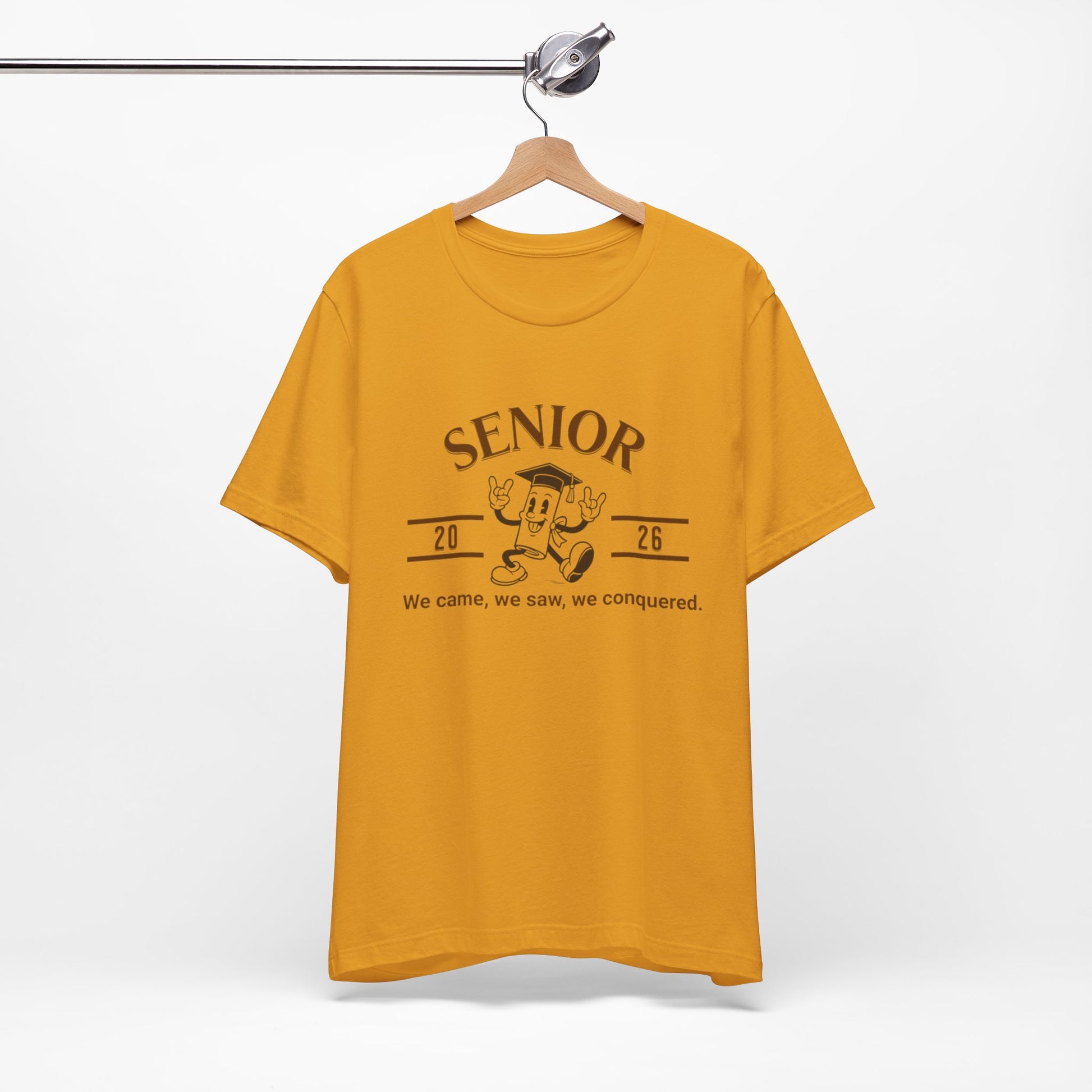Senior 2026 Celebration Unisex Tee, Graduation Gift, Class of 2026 Shirt, Fun Senior Year Apparel, High School Memories