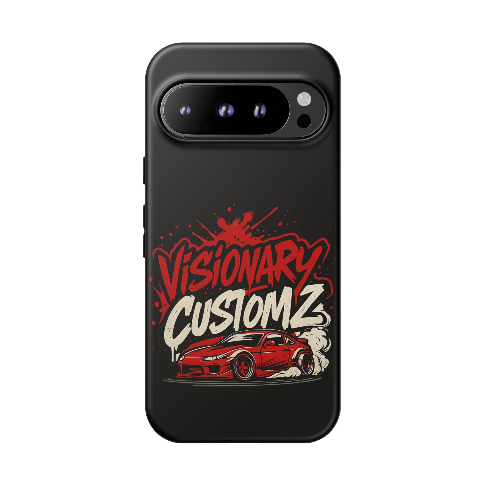 Visionary Customz Phone Case, Car Lover Accessory, Gift for Auto Enthusiasts, Customizable Phone Protection, Birthday Gift Idea
