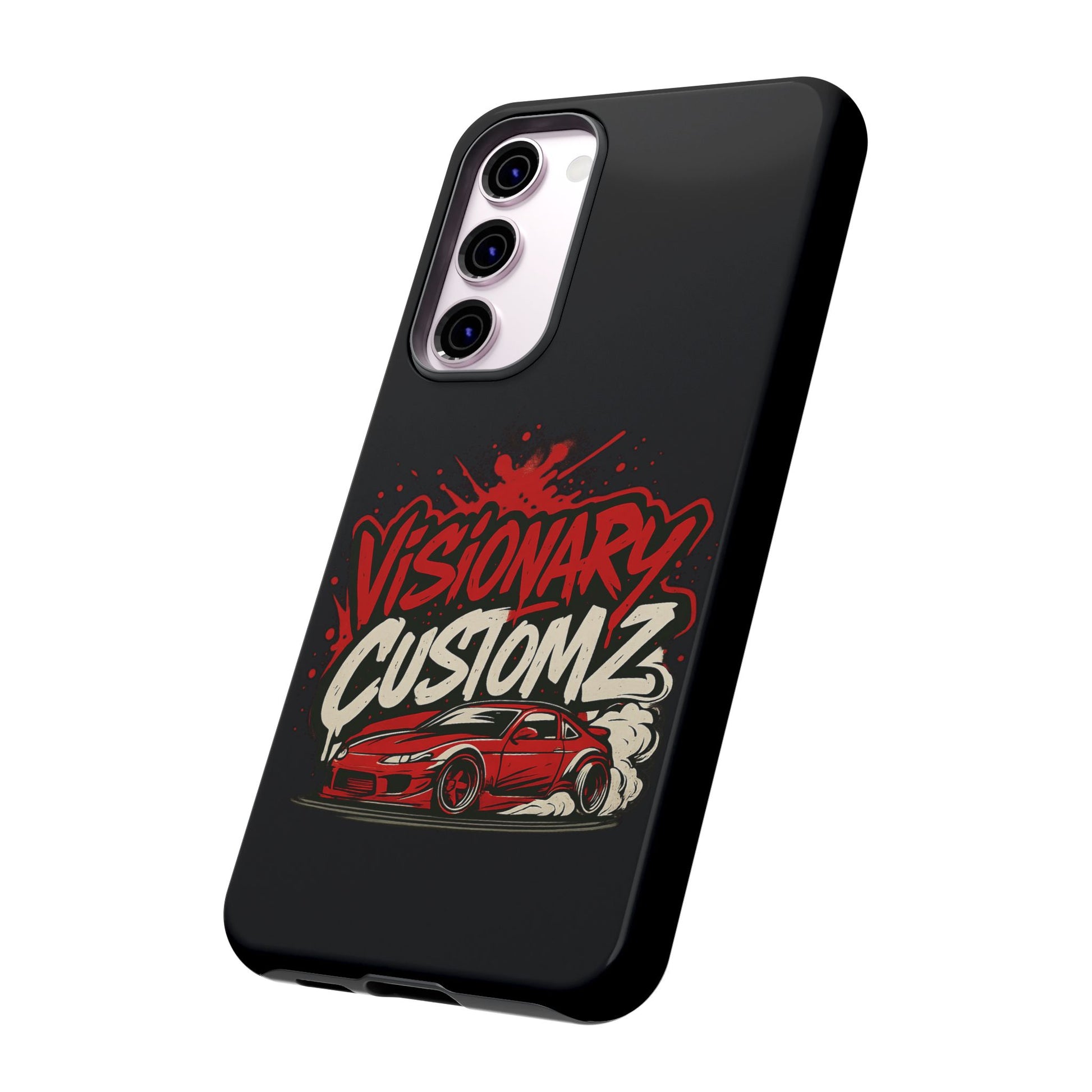 Visionary Customz Phone Case, Car Lover Accessory, Gift for Auto Enthusiasts, Customizable Phone Protection, Birthday Gift Idea