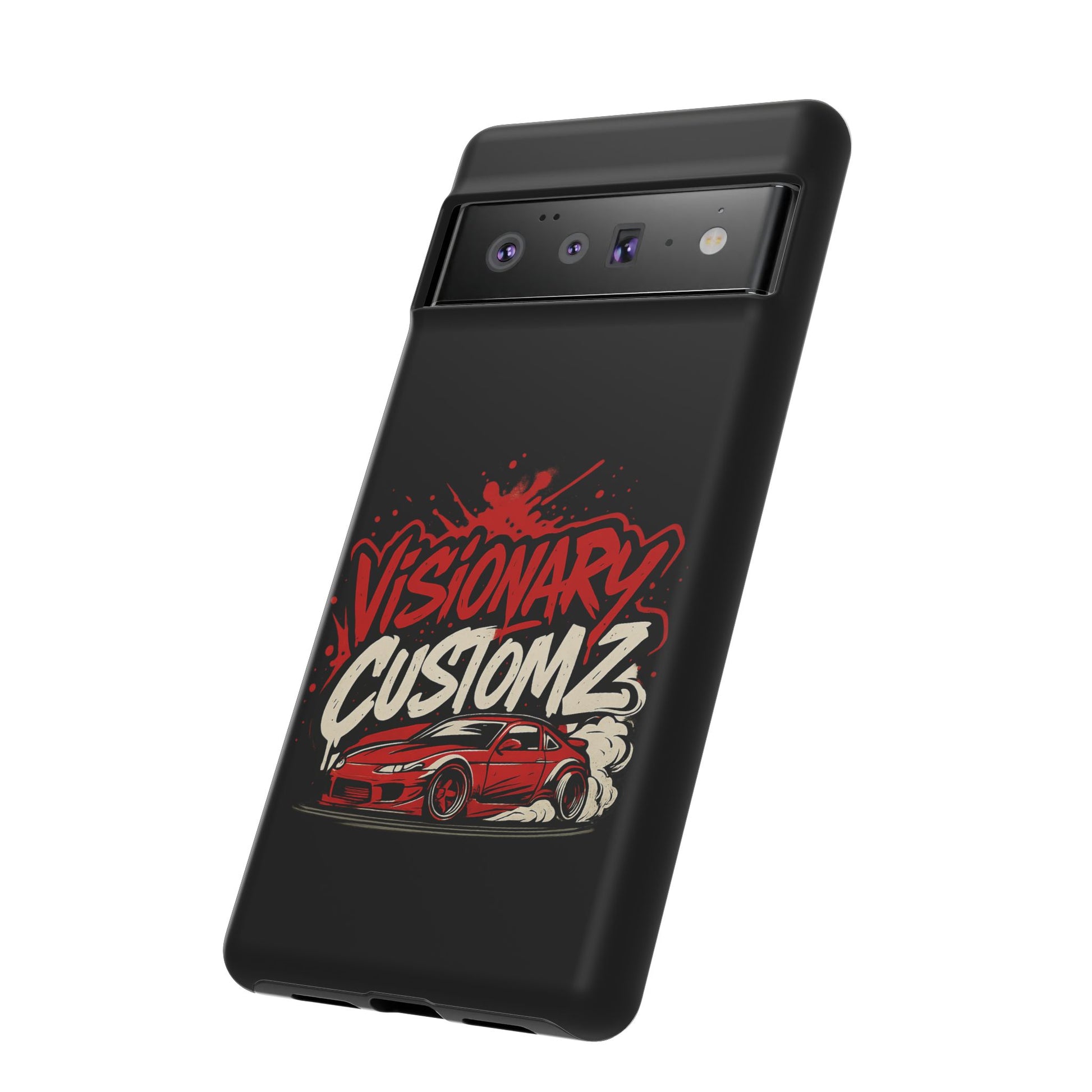Visionary Customz Phone Case, Car Lover Accessory, Gift for Auto Enthusiasts, Customizable Phone Protection, Birthday Gift Idea