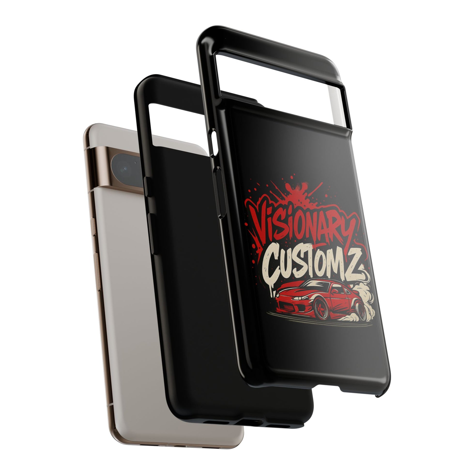 Visionary Customz Phone Case, Car Lover Accessory, Gift for Auto Enthusiasts, Customizable Phone Protection, Birthday Gift Idea