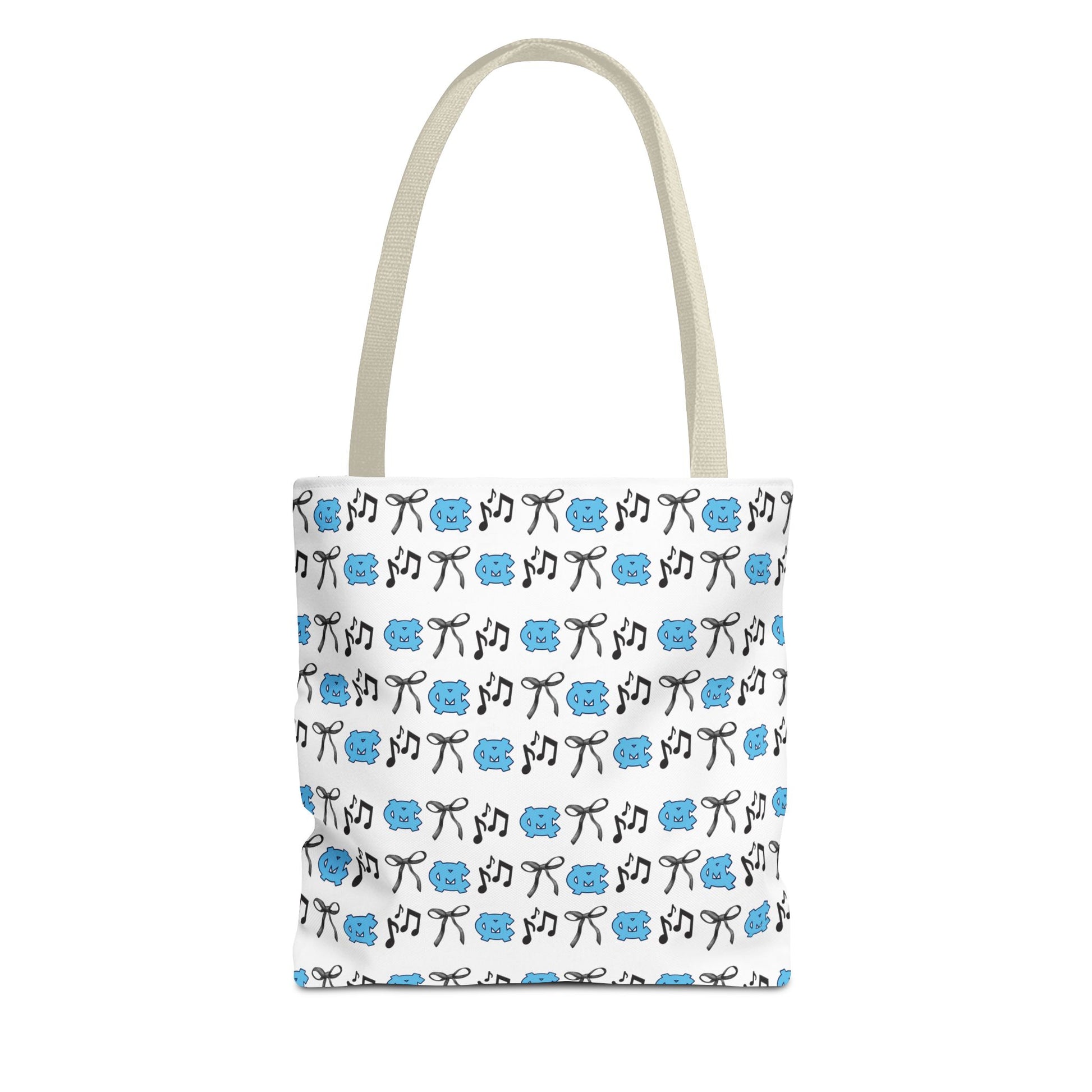Cute Patterned Tote Bag for McMinn Central Lovers, Reusable Shopping Bag, Gift for Crafters, Handmade Tote, Eco-Friendly Bag