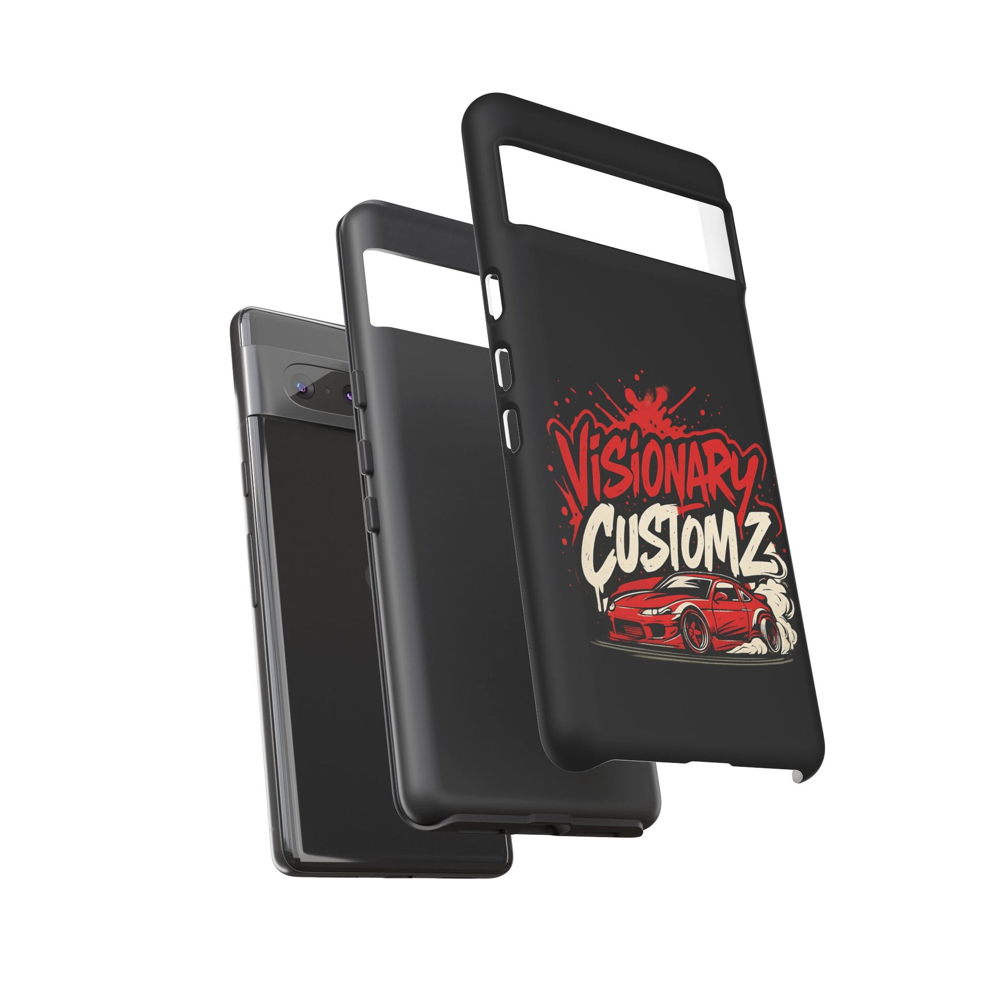 Visionary Customz Phone Case, Car Lover Accessory, Gift for Auto Enthusiasts, Customizable Phone Protection, Birthday Gift Idea