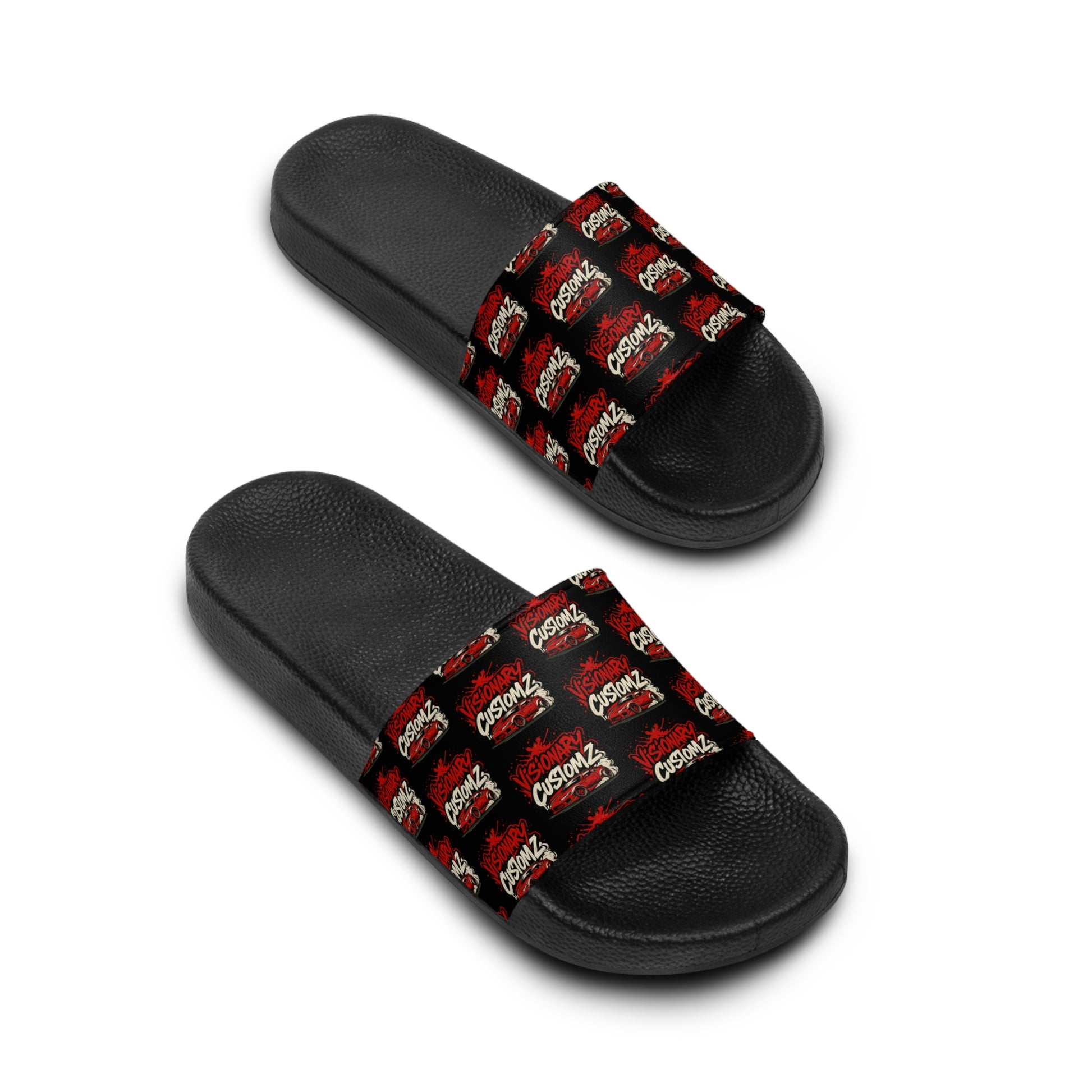 Men's Slide Sandals with Bold Design, Stylish Slides for Casual Wear, Trendy Poolside Footwear, Perfect for Summer, Gift for Him