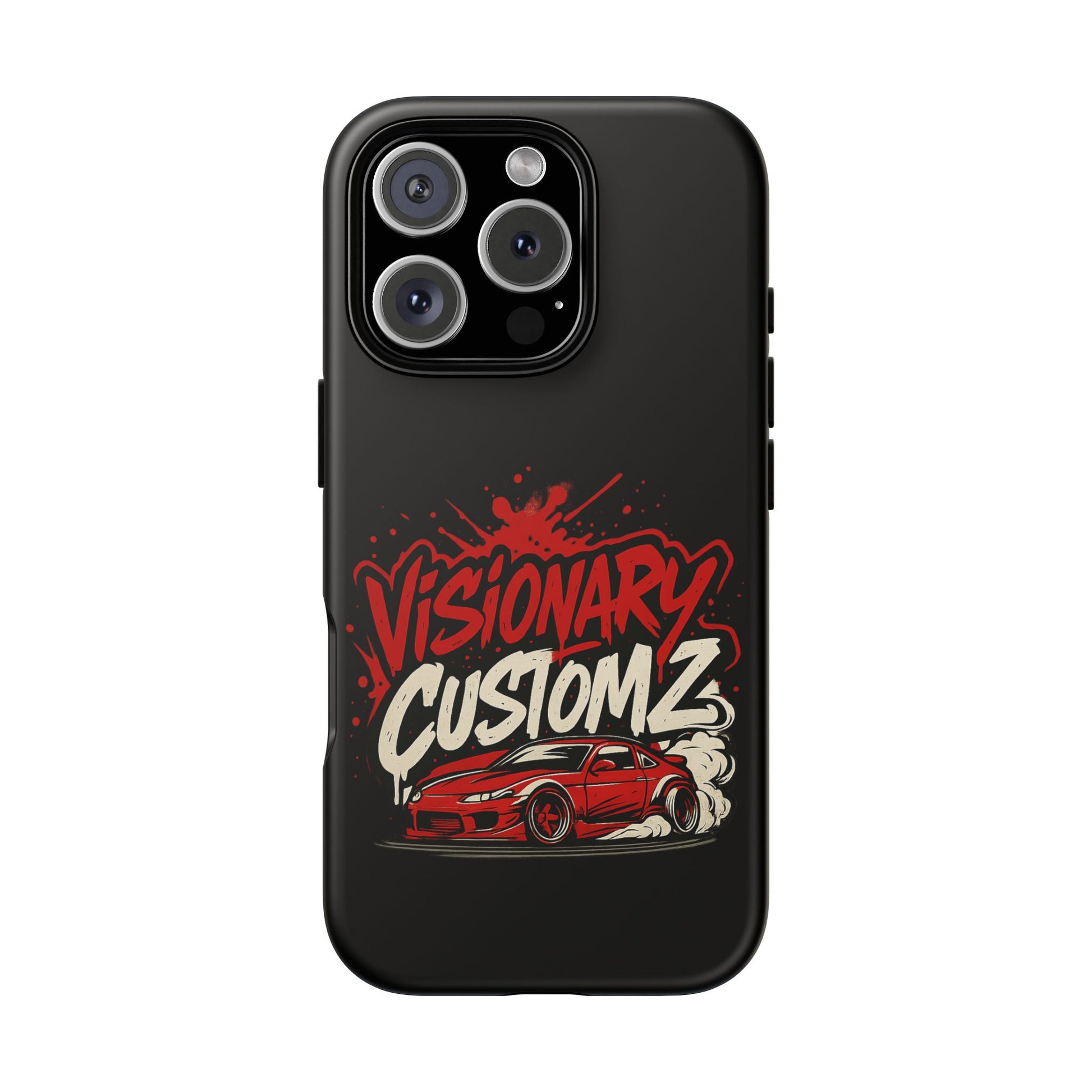 Visionary Customz Phone Case, Car Lover Accessory, Gift for Auto Enthusiasts, Customizable Phone Protection, Birthday Gift Idea