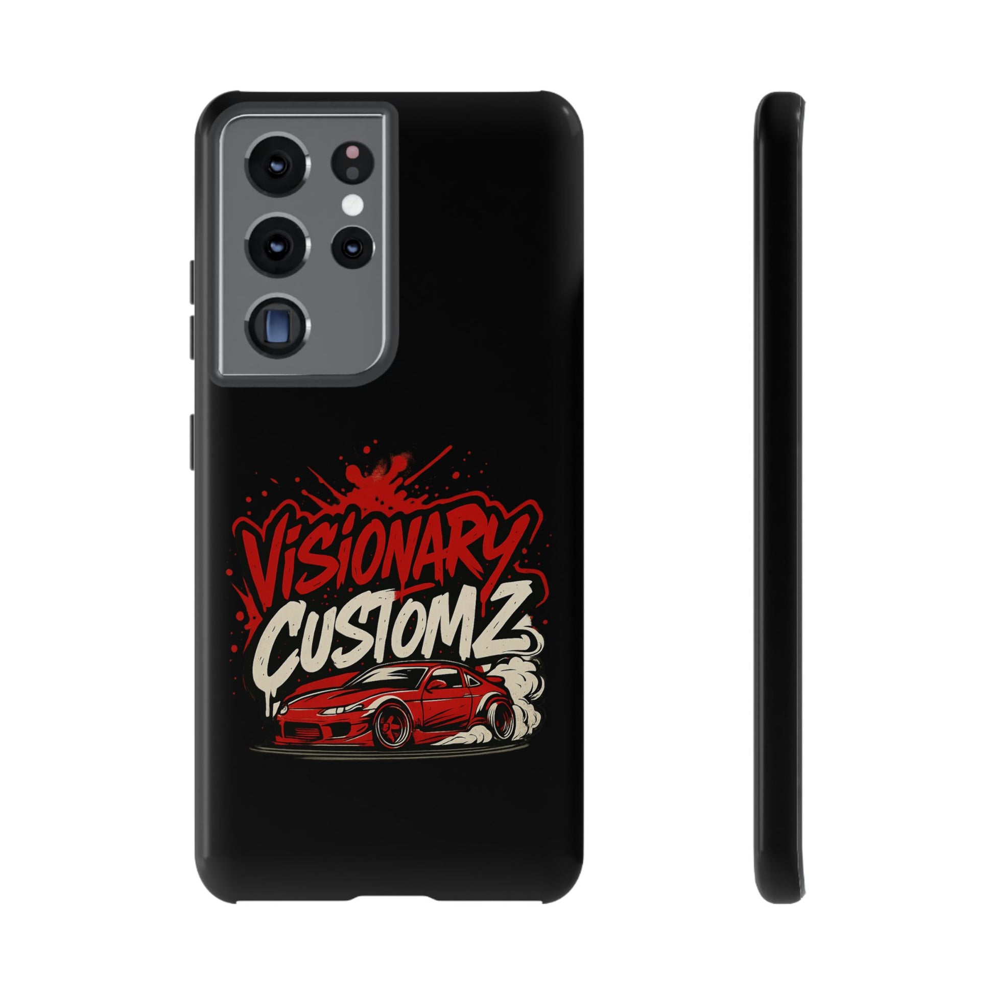 Visionary Customz Phone Case, Car Lover Accessory, Gift for Auto Enthusiasts, Customizable Phone Protection, Birthday Gift Idea