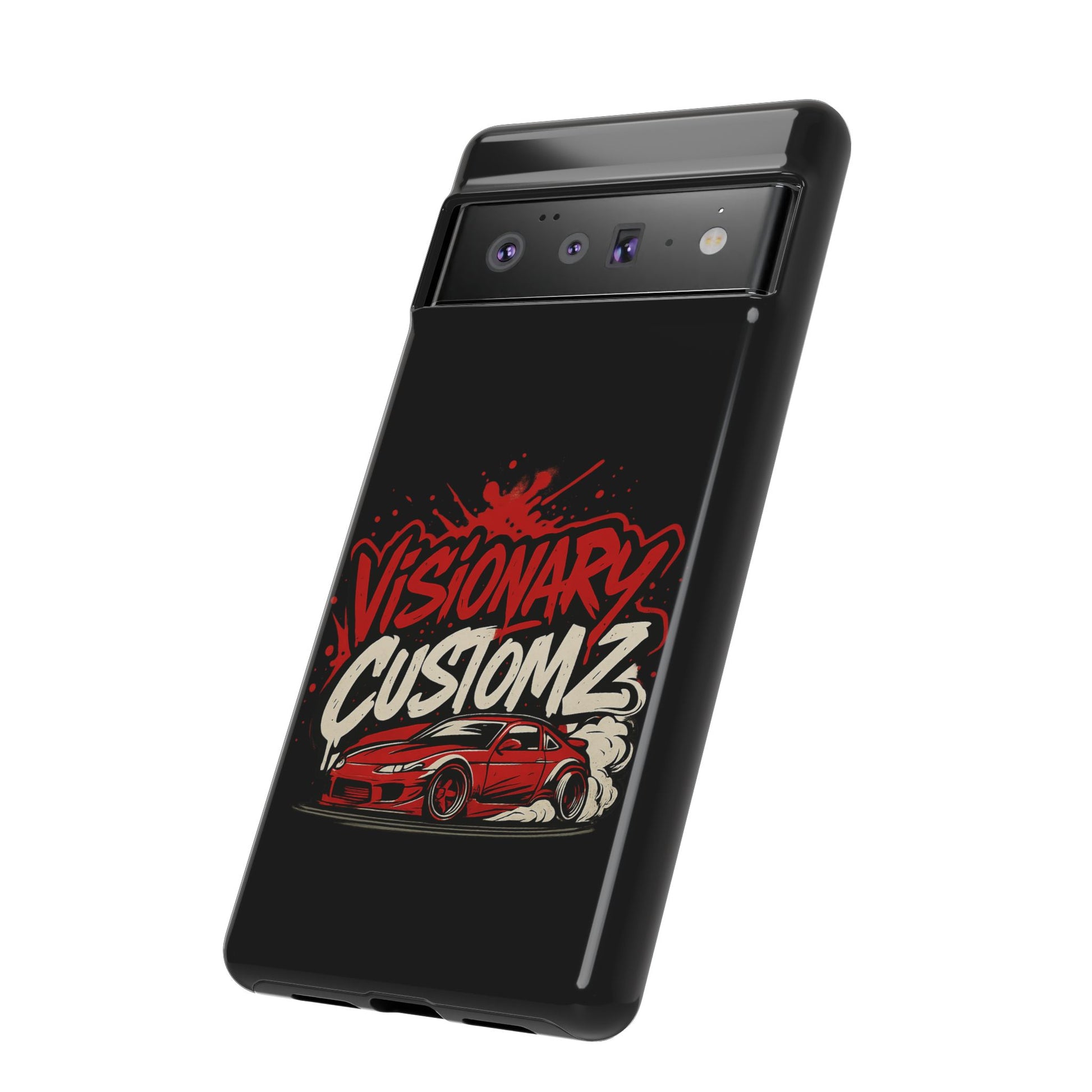 Visionary Customz Phone Case, Car Lover Accessory, Gift for Auto Enthusiasts, Customizable Phone Protection, Birthday Gift Idea