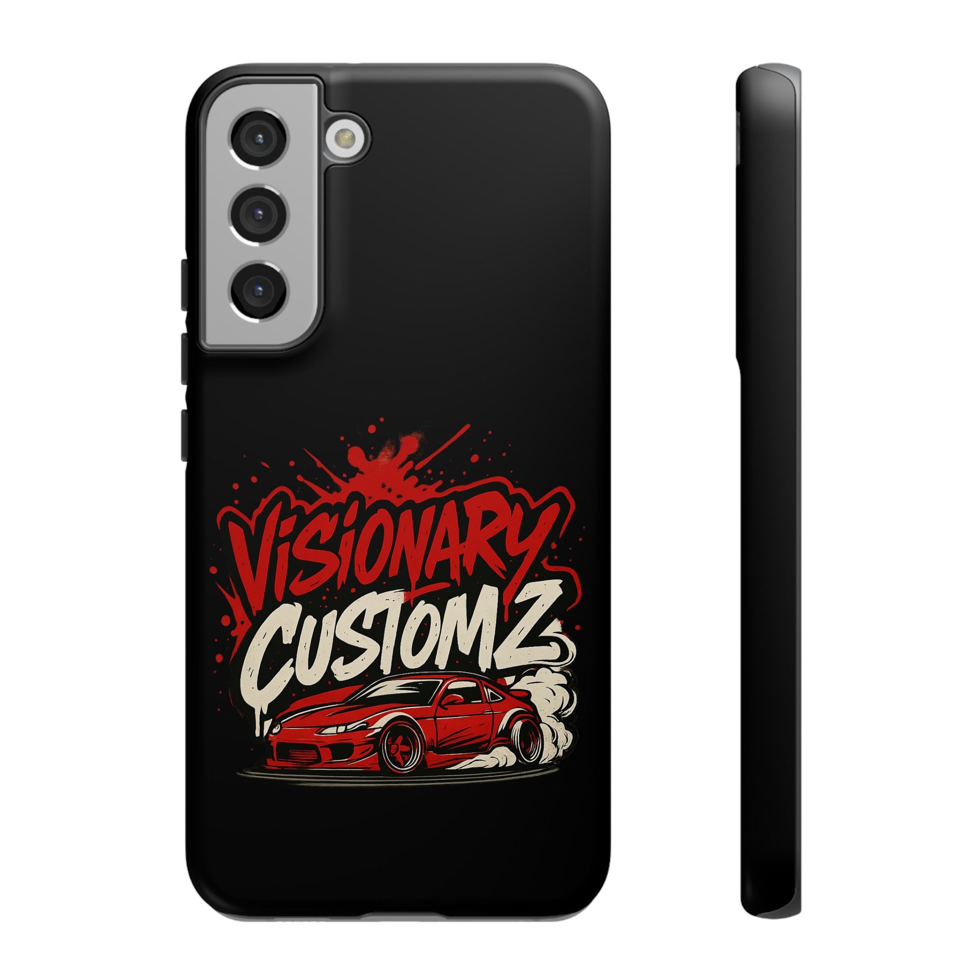 Visionary Customz Phone Case, Car Lover Accessory, Gift for Auto Enthusiasts, Customizable Phone Protection, Birthday Gift Idea